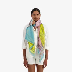 PARIS SCARF - TURQUOISE