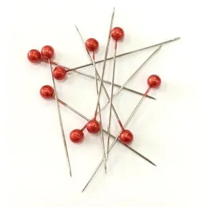 Pearl Headed Craft Pins - Various Colours Available