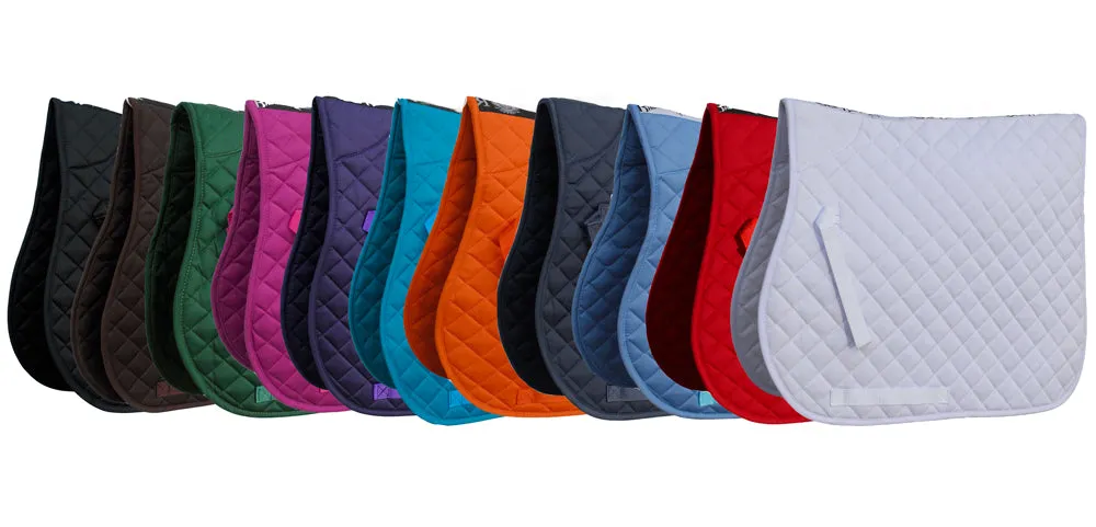 Personalised XC Cross Country Equestrian Saddlecloth Saddle Pad - Horse Head Design