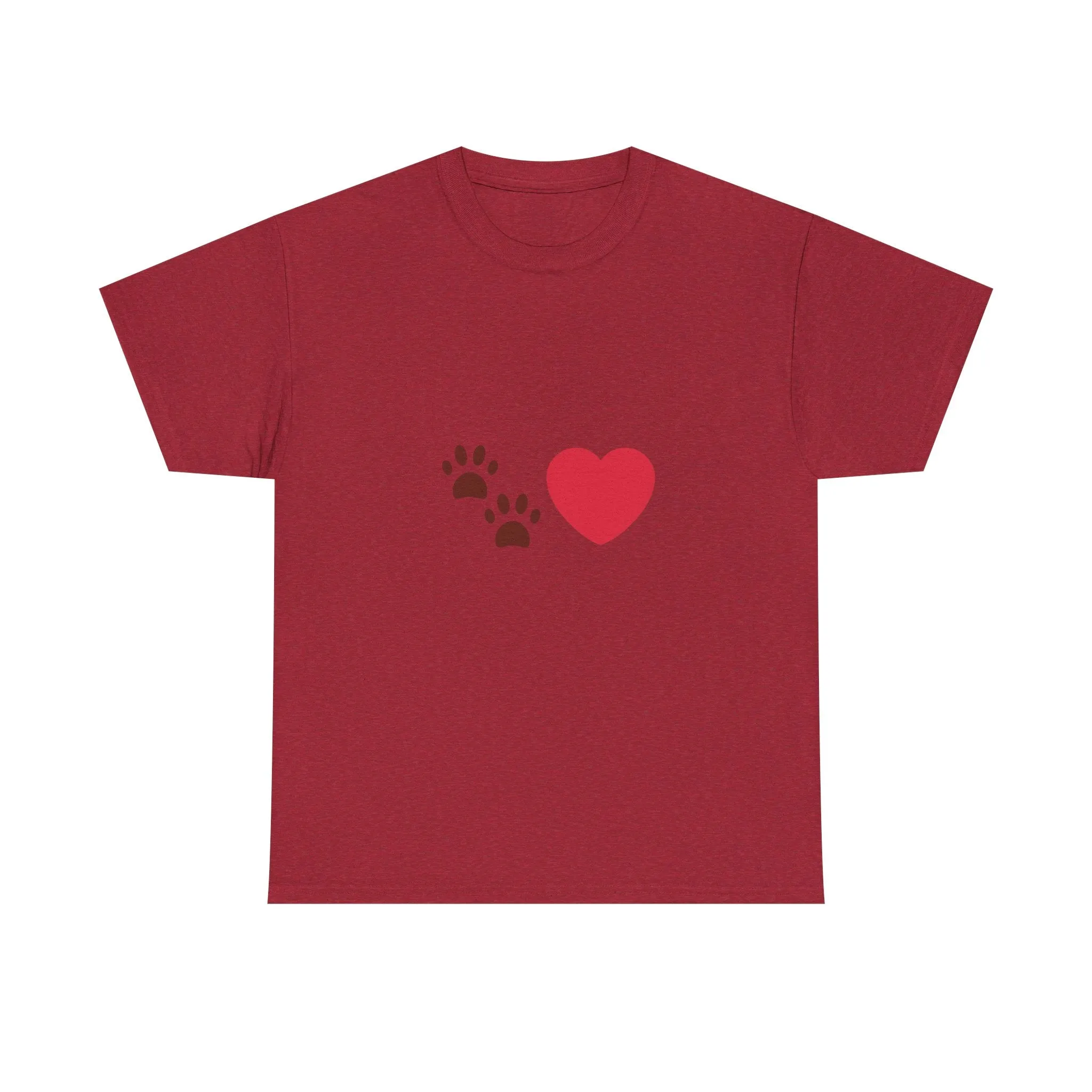 Pet Love Emoji Unisex Heavy Cotton Tee