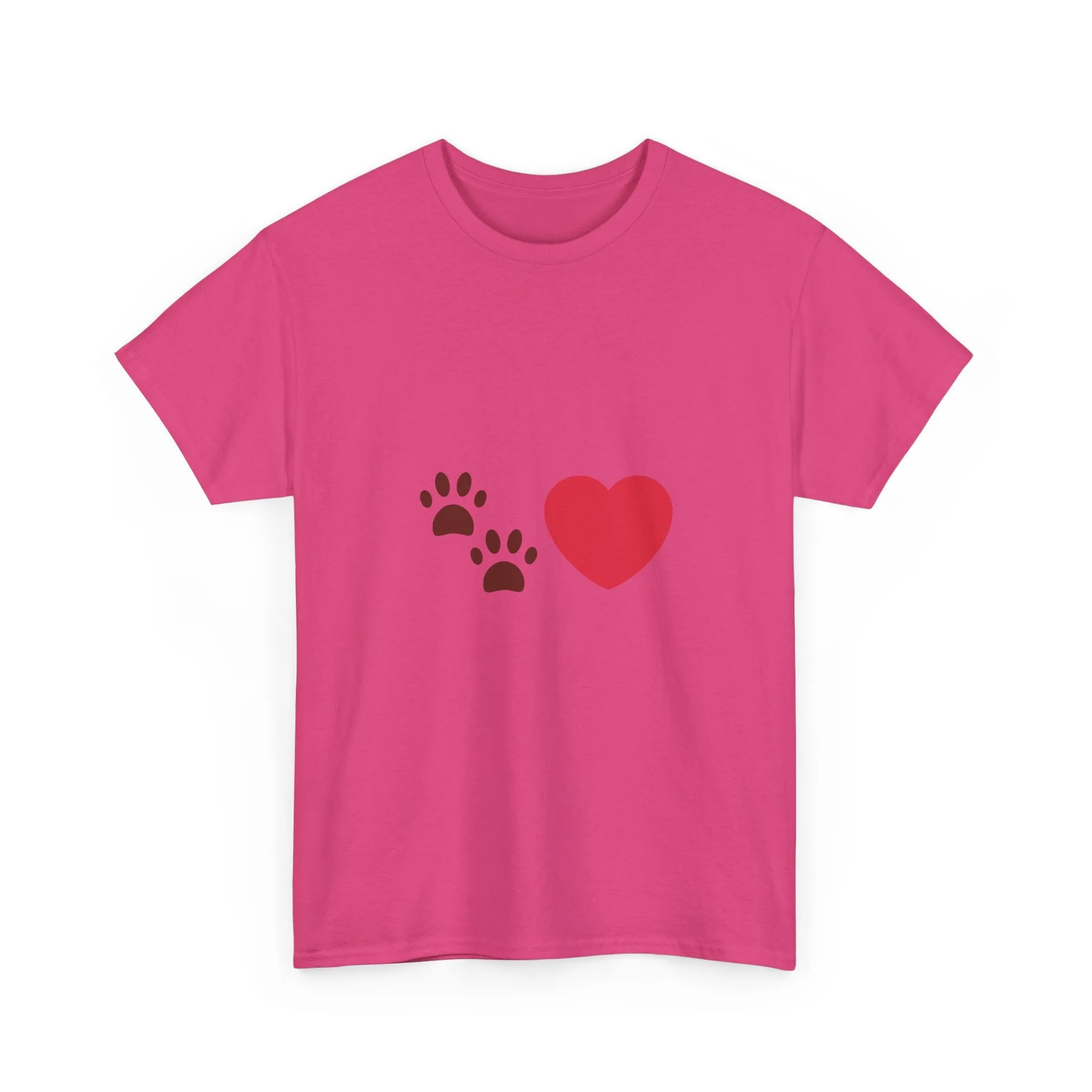 Pet Love Emoji Unisex Heavy Cotton Tee