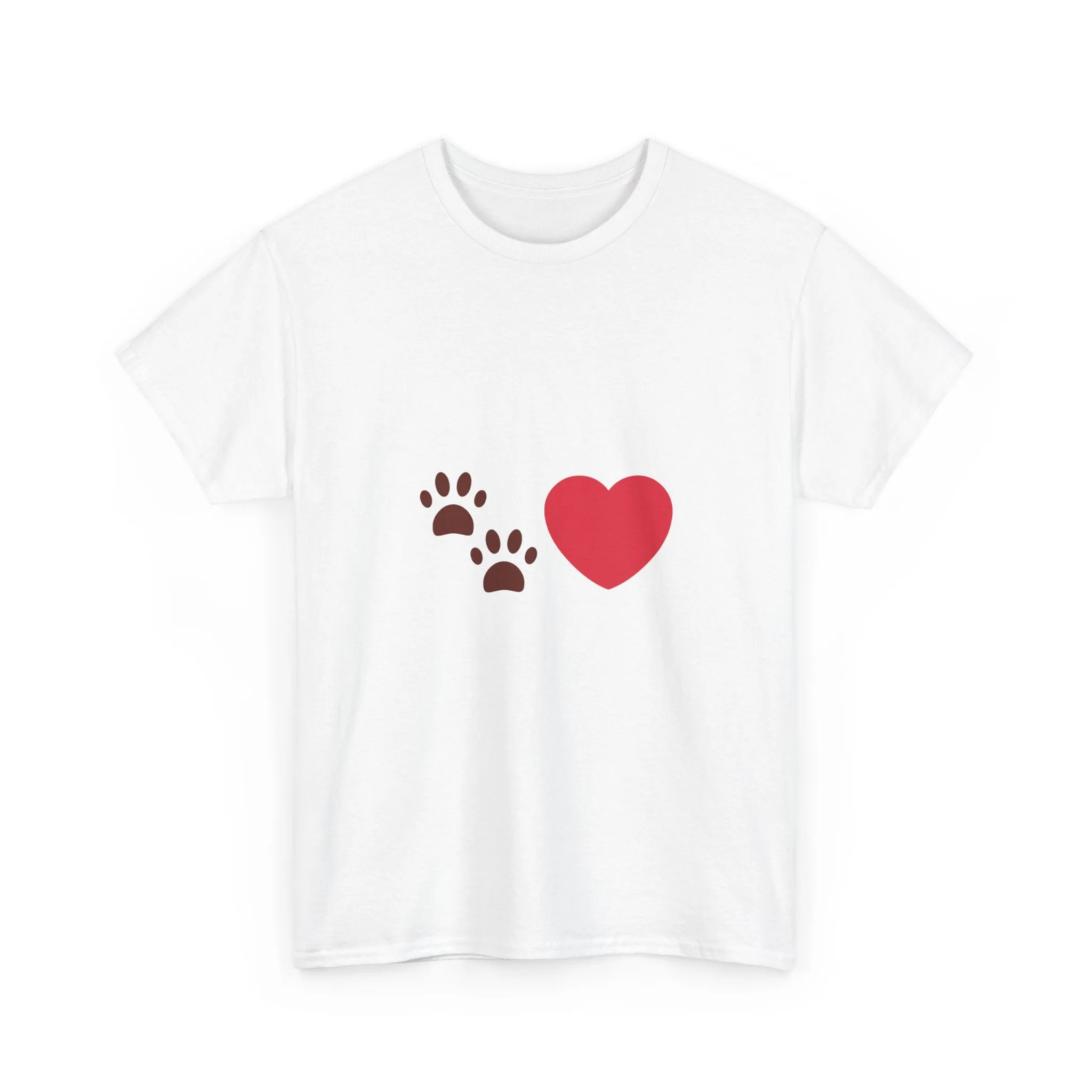 Pet Love Emoji Unisex Heavy Cotton Tee