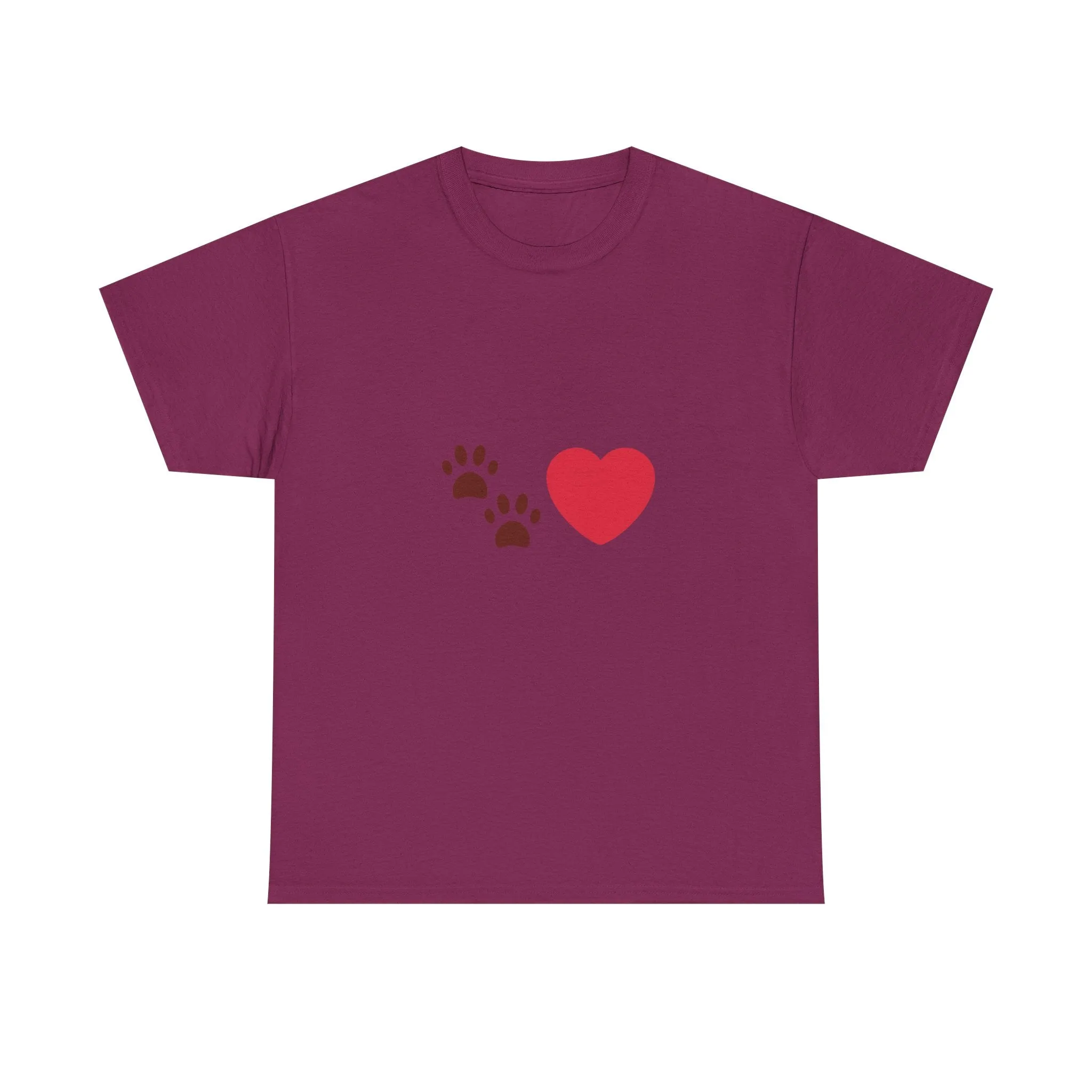 Pet Love Emoji Unisex Heavy Cotton Tee