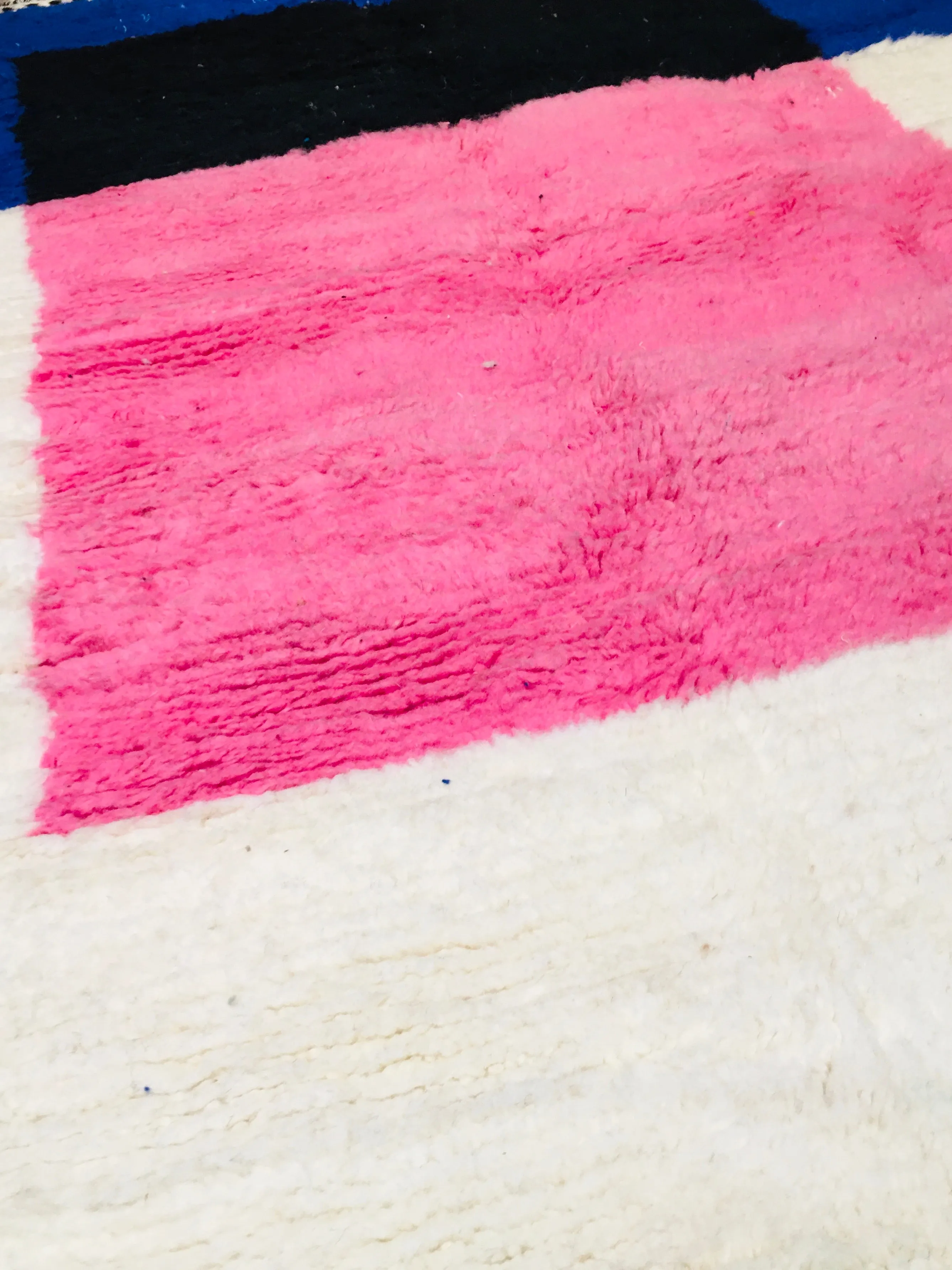 Pink   Blue Azilal Abstract