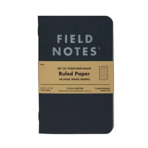 PITCH BLACK MEMO BOOK