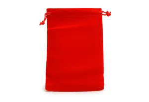 Plain Dice Bag - Red