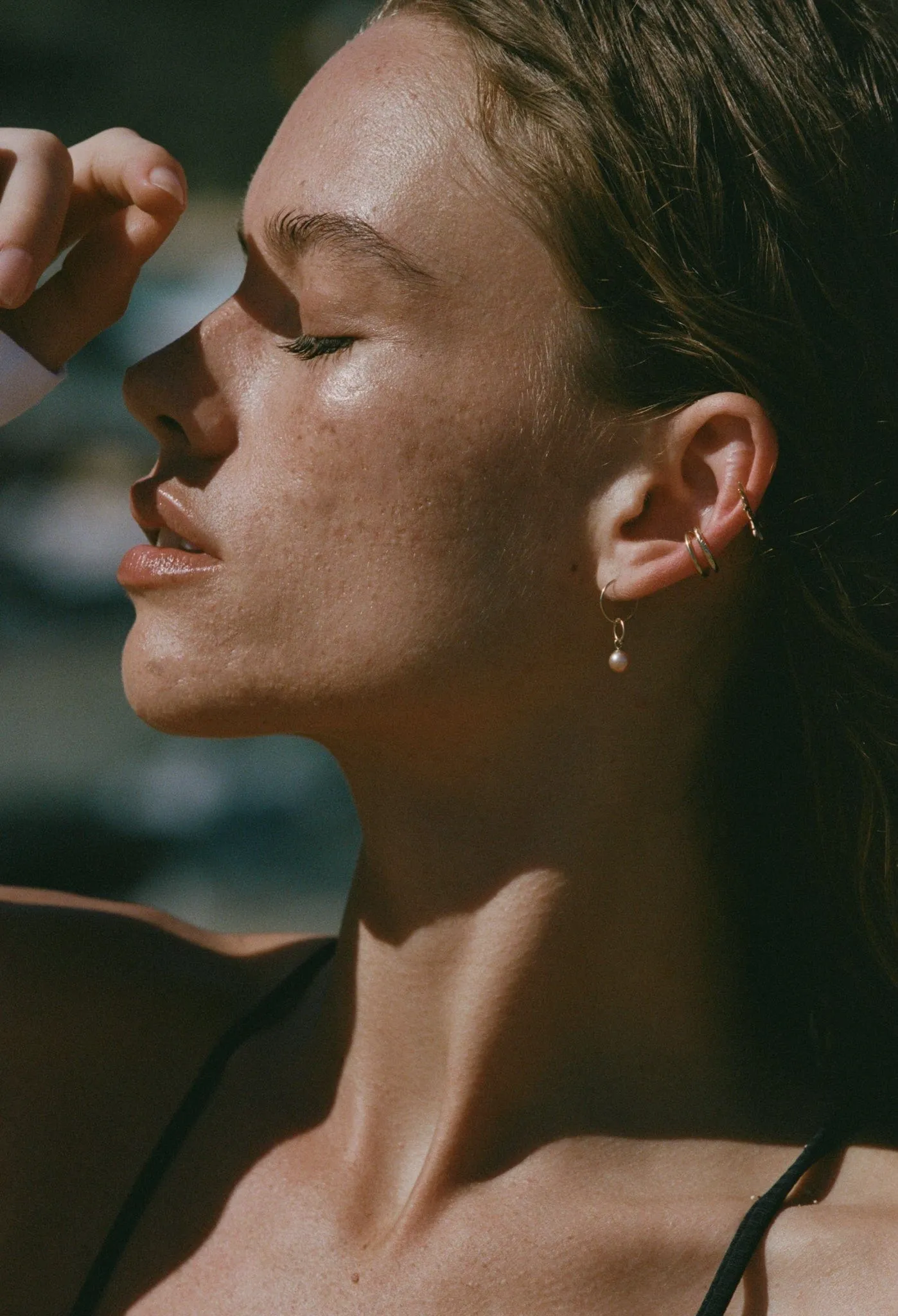 Plain Hoop Earrings