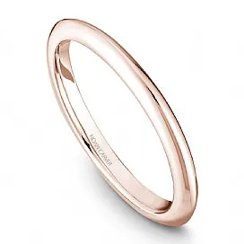 Plain Slim Rose Gold Stackable STE2-2RM 18K Only