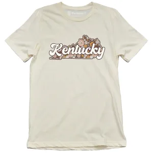 Retro Floral Kentucky