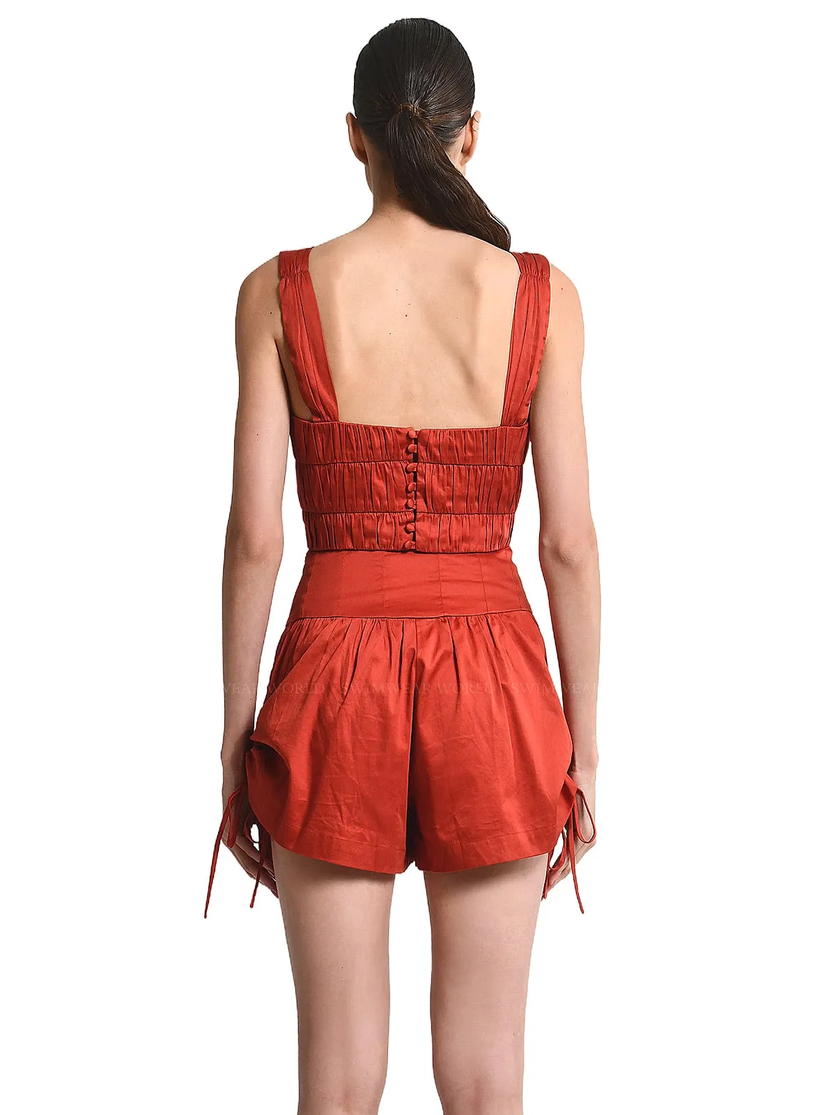 Samia Blouse-Nella Short ::RET