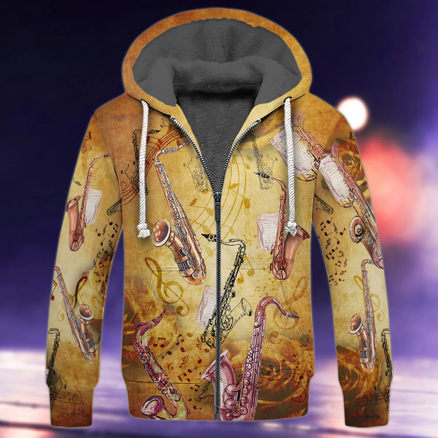 Saxophone Music Love It With Classic Style 3D Full Print Shirts