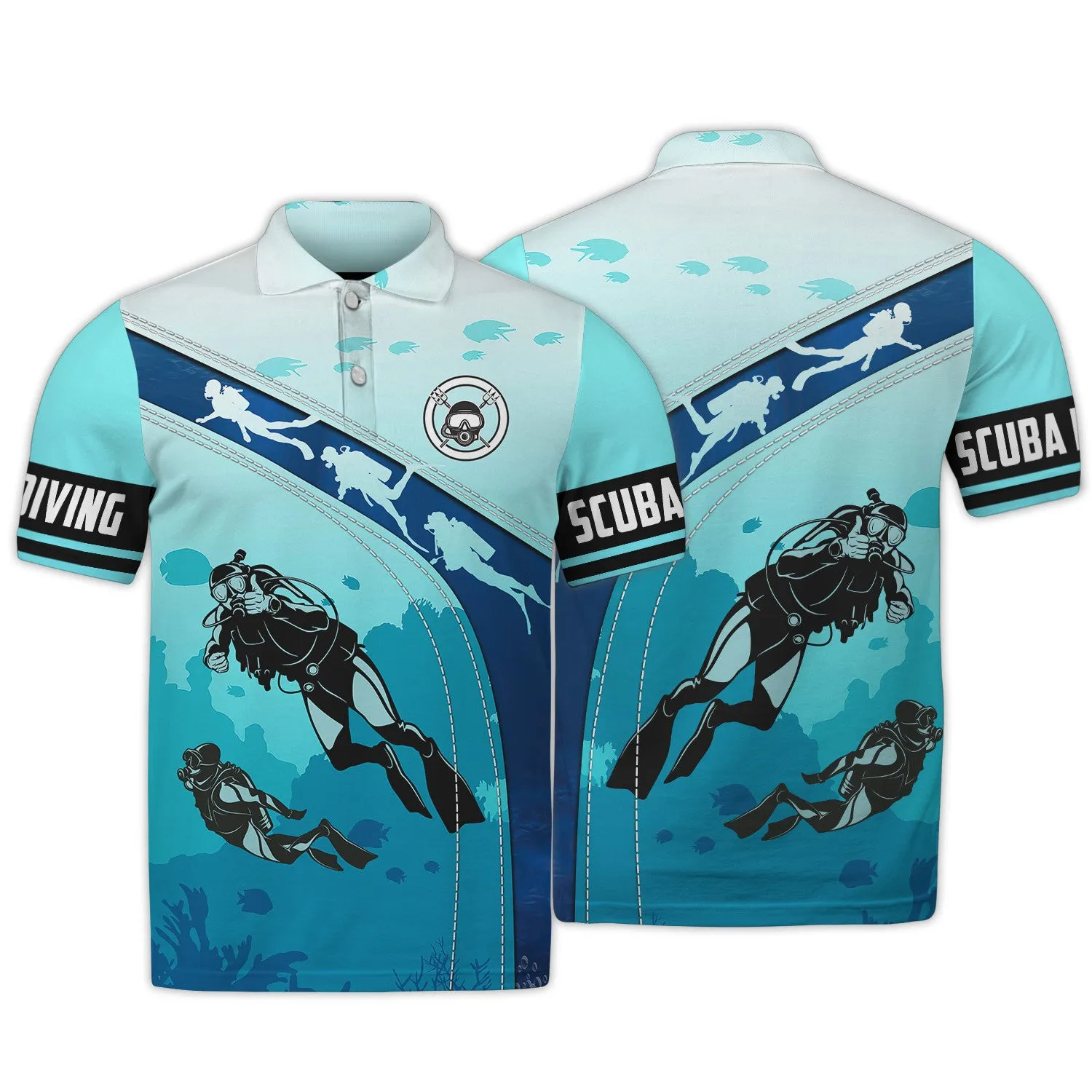 Scuba Diving Always Be Nice To A Diver 3D All Over Printed Tshirt Diver