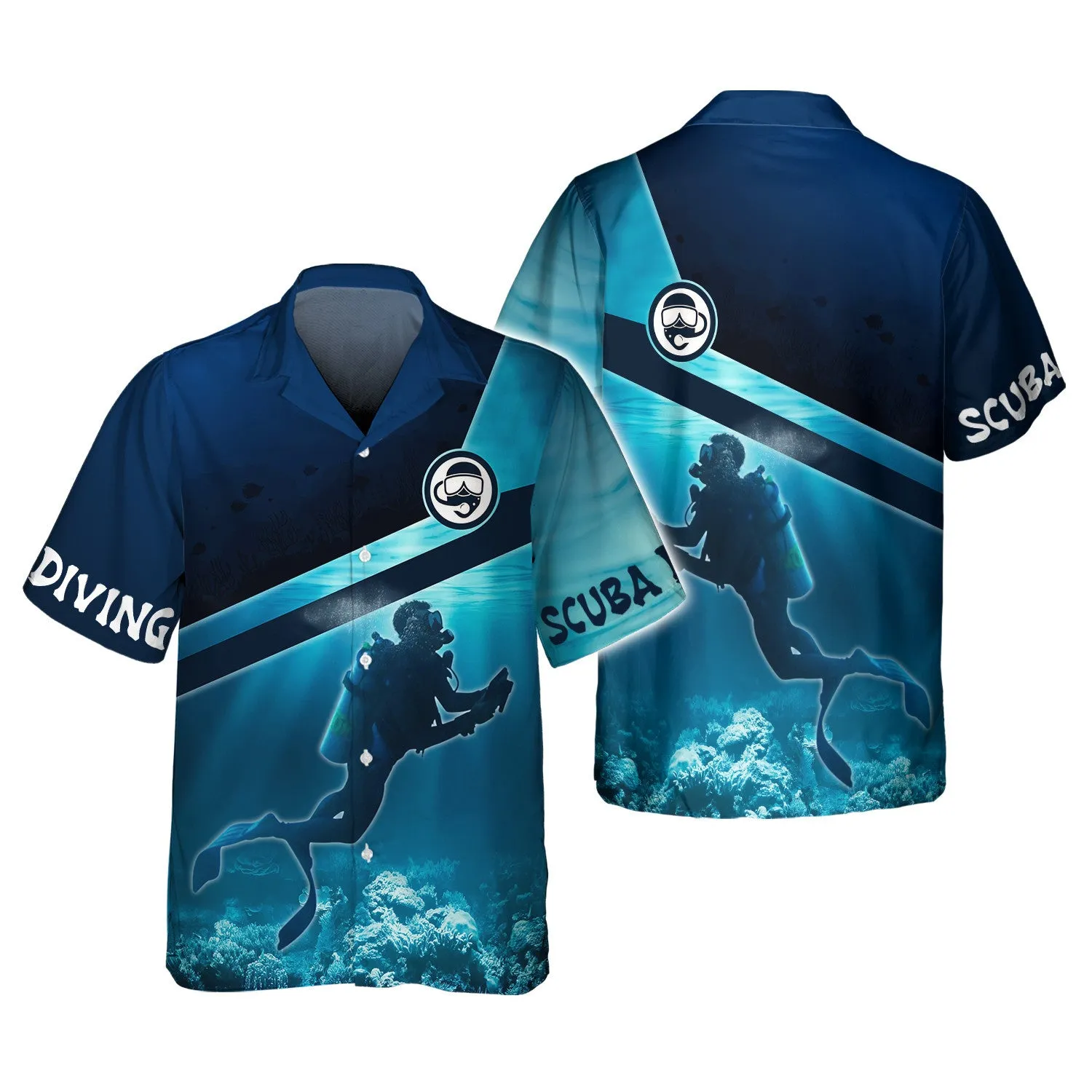 Scuba Diving Shirt, Scuba Diver Gift, Love Scuba Diving 3D All Over Printed Tshirt For Men And Women