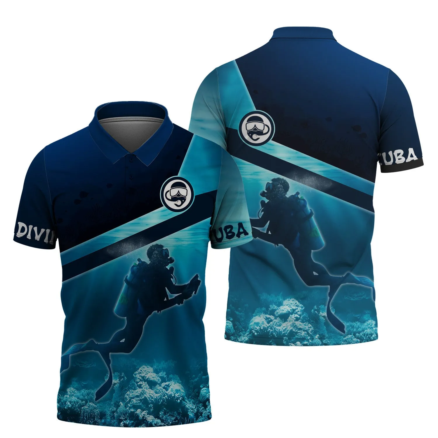 Scuba Diving Shirt, Scuba Diver Gift, Love Scuba Diving 3D All Over Printed Tshirt For Men And Women