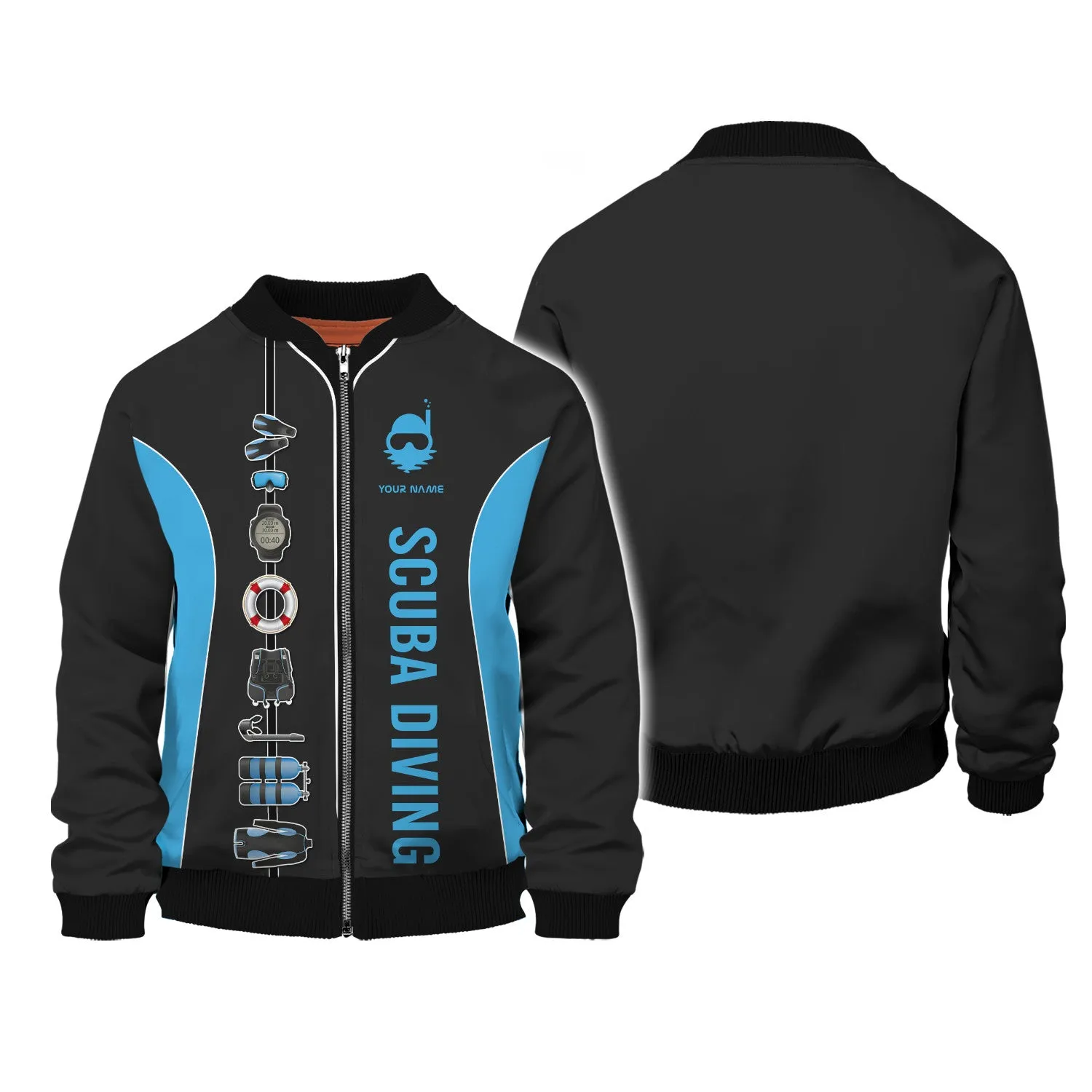 Scuba Diving Tools Tshirt Custom Diver Shirts Scuba Diving 3D Apparel