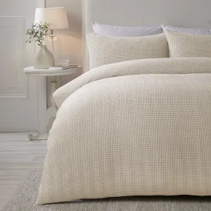 Serene Lindly Duvet Cover Set - Natural