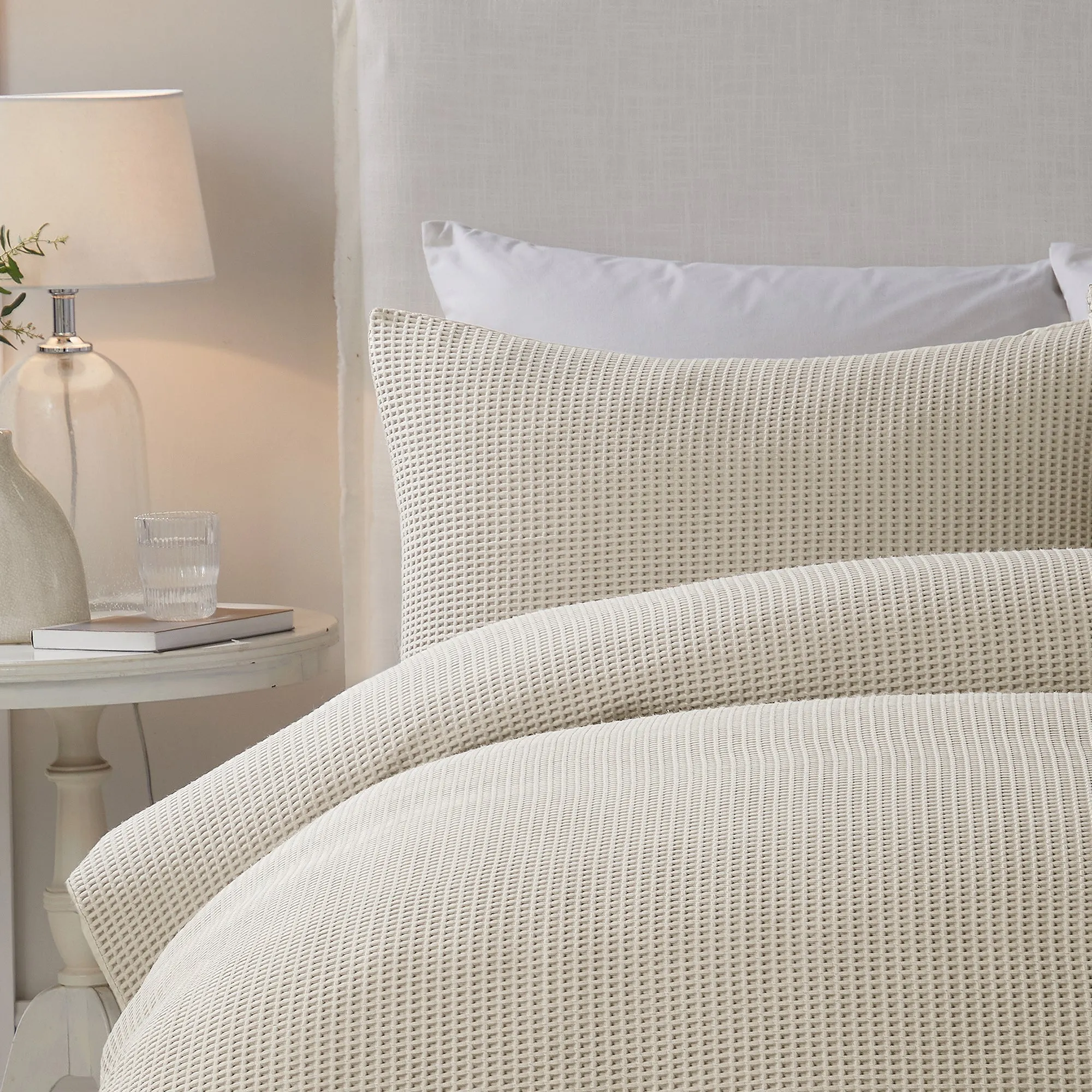 Serene Lindly Duvet Cover Set - Natural