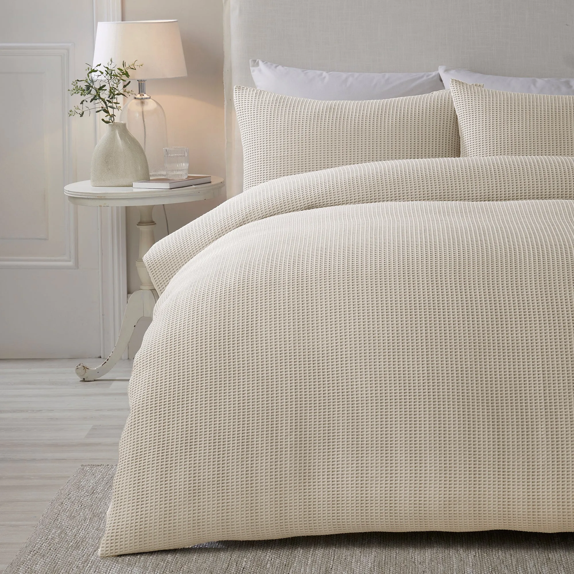 Serene Lindly Duvet Cover Set - Natural