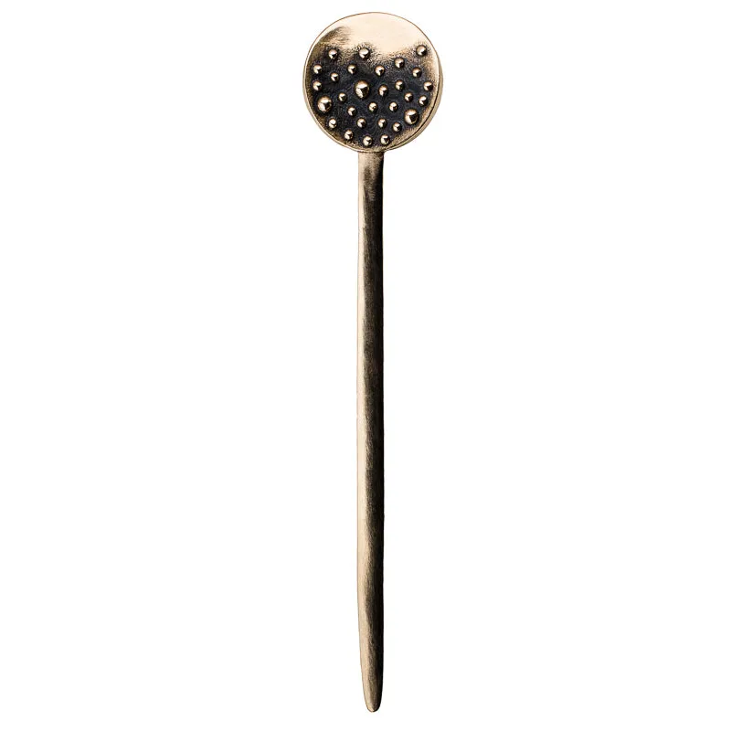 Set of Two Bronze Lolly Shawl Pins