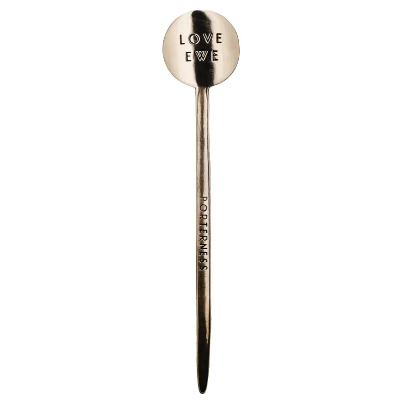 Set of Two Bronze Lolly Shawl Pins