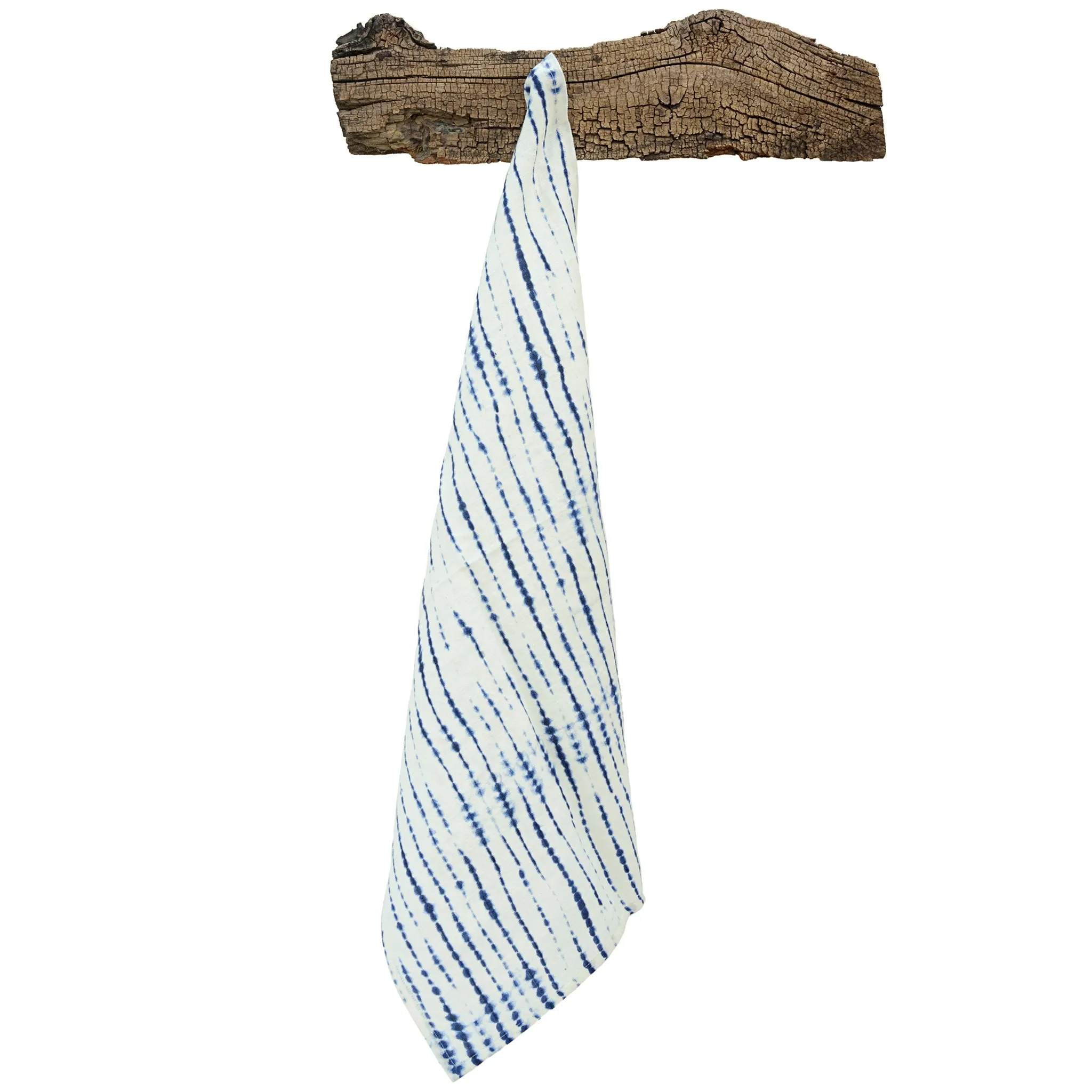 Shibori Rope Linen Tea Towel