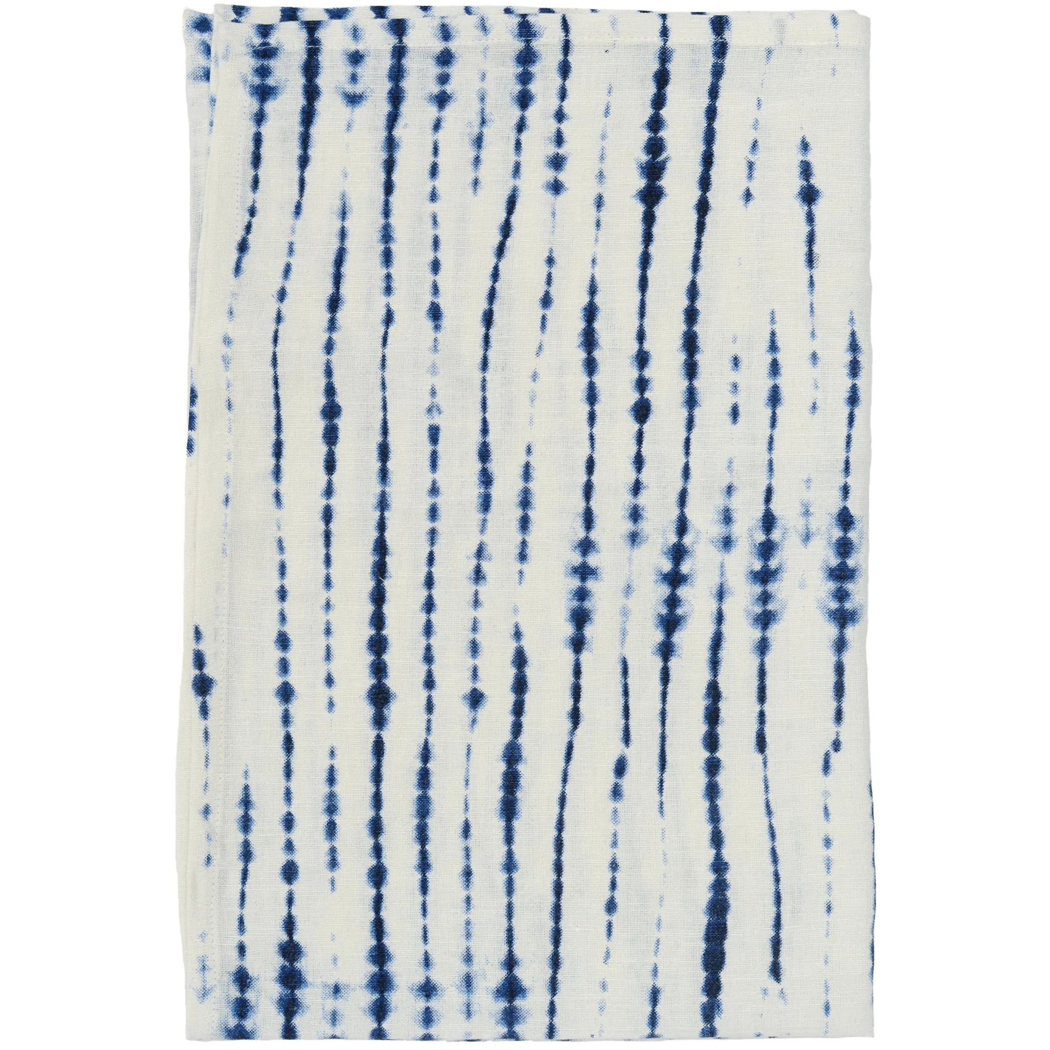 Shibori Rope Linen Tea Towel