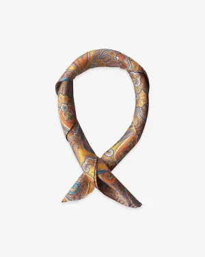 Silk Paisley Neckerchief - The Carnaby