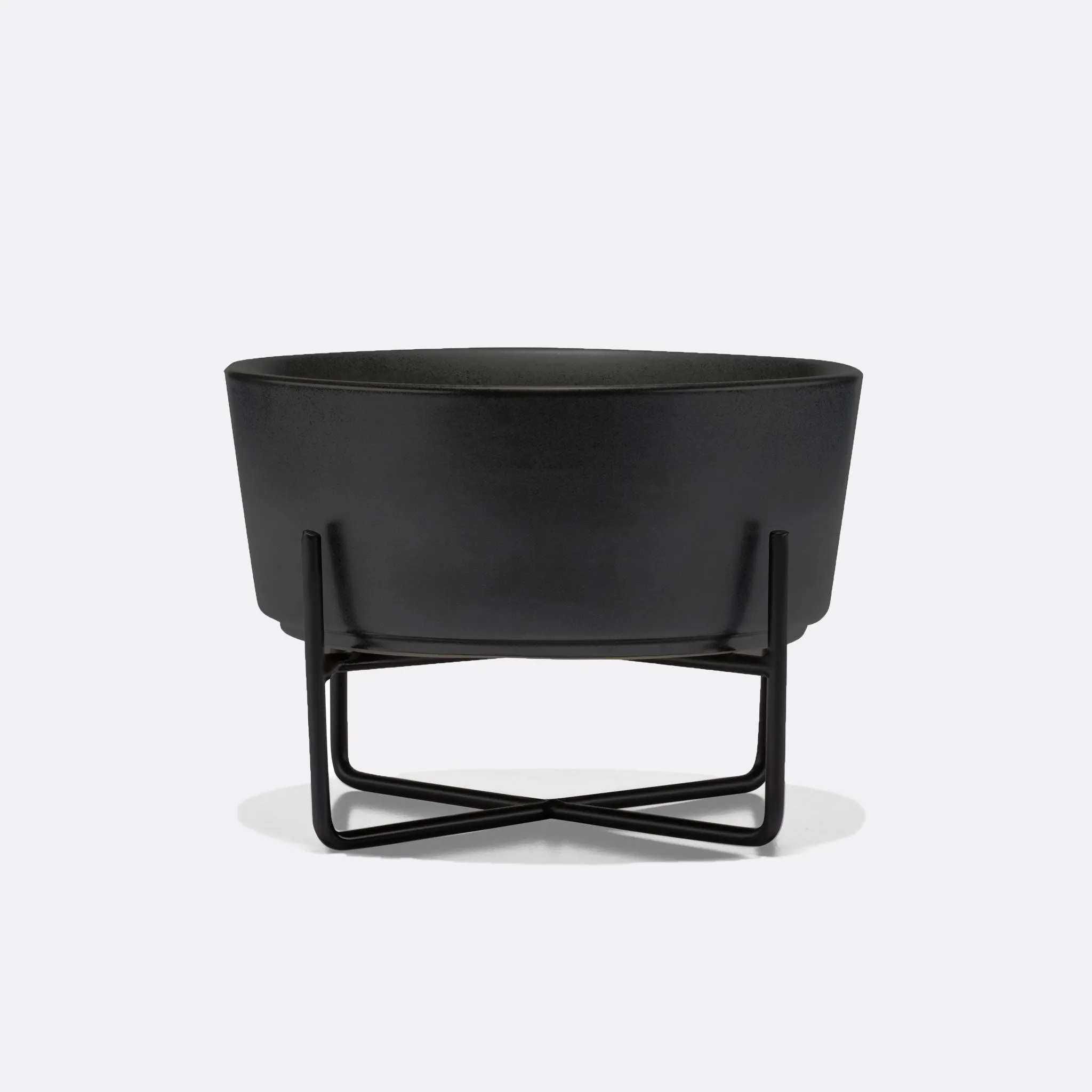 Simple Solid Bowl   Dog Bowl Stand by Waggo