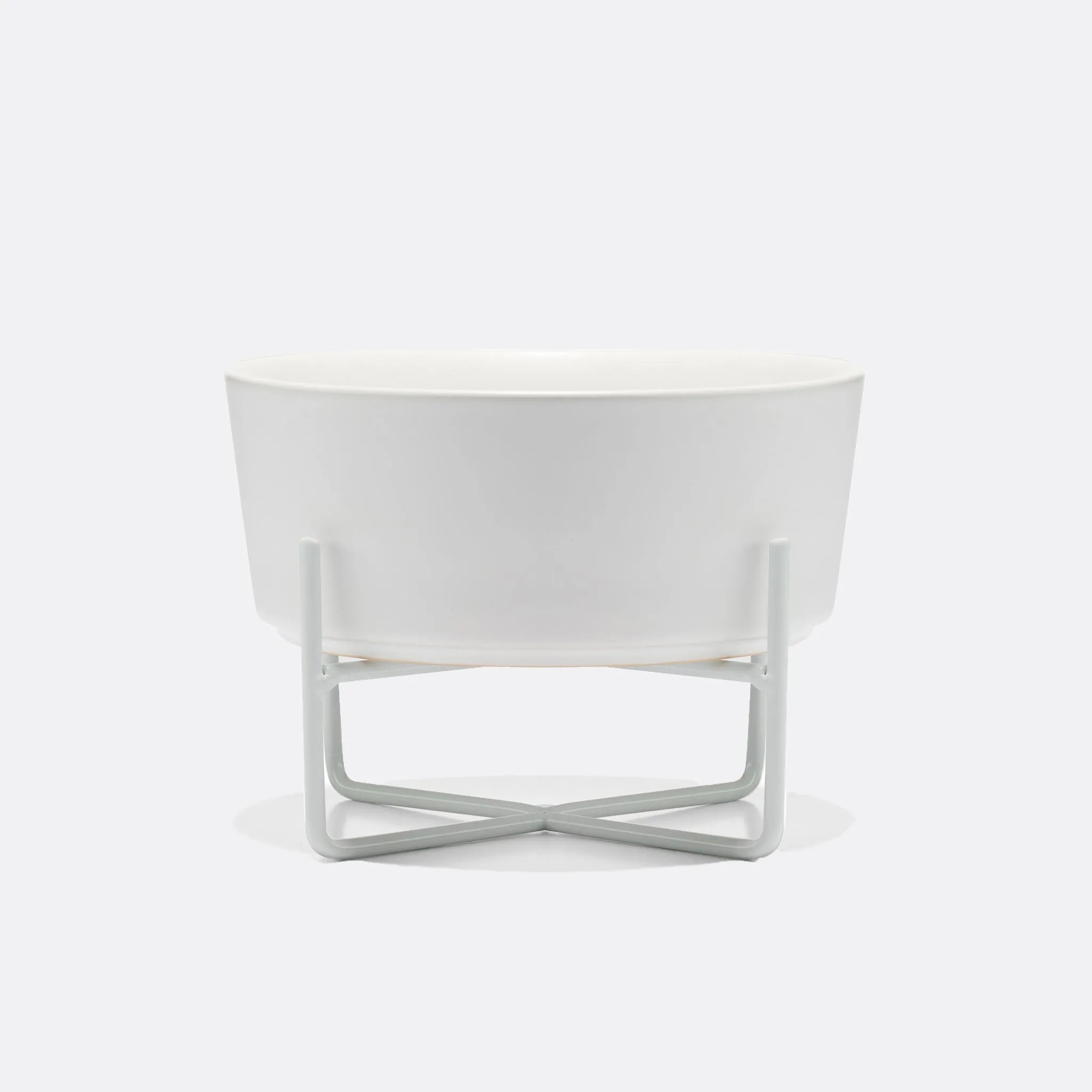 Simple Solid Bowl   Dog Bowl Stand by Waggo