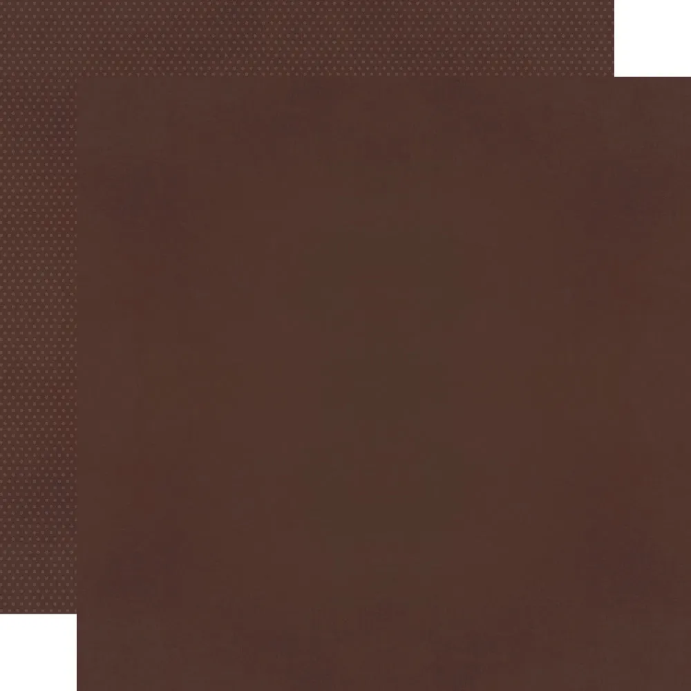 Simple Stories - Color Vibe - Fall - 12x12 Single Sheet - Espresso