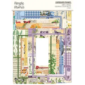Simple Stories - Simple Vintage Essentials Color Palette - Chipboard Frames