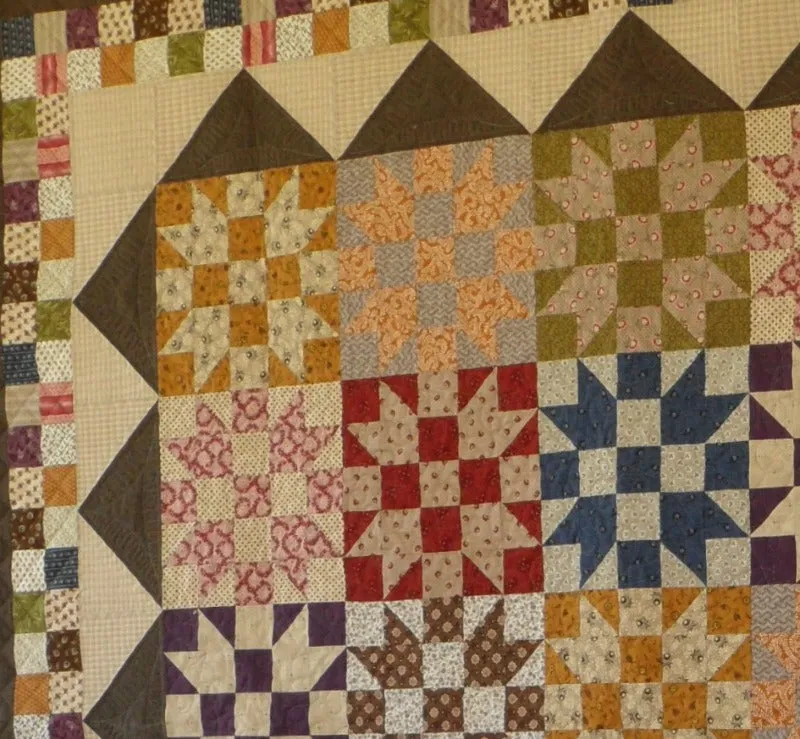 Sister's Reunion Lap Quilt Pattern - PDF