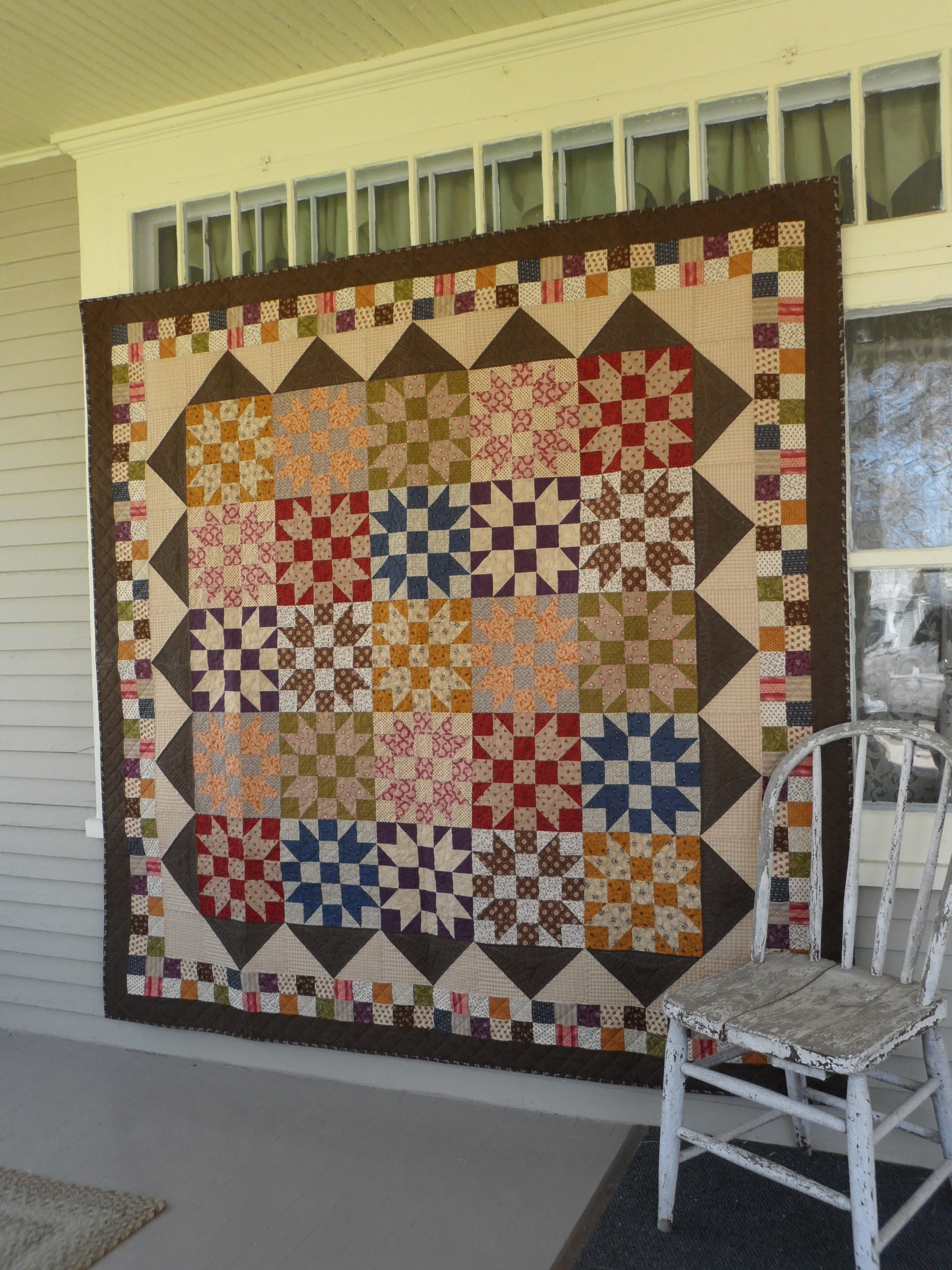 Sister's Reunion Lap Quilt Pattern - PDF