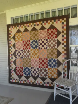 Sister's Reunion Lap Quilt Pattern - PDF