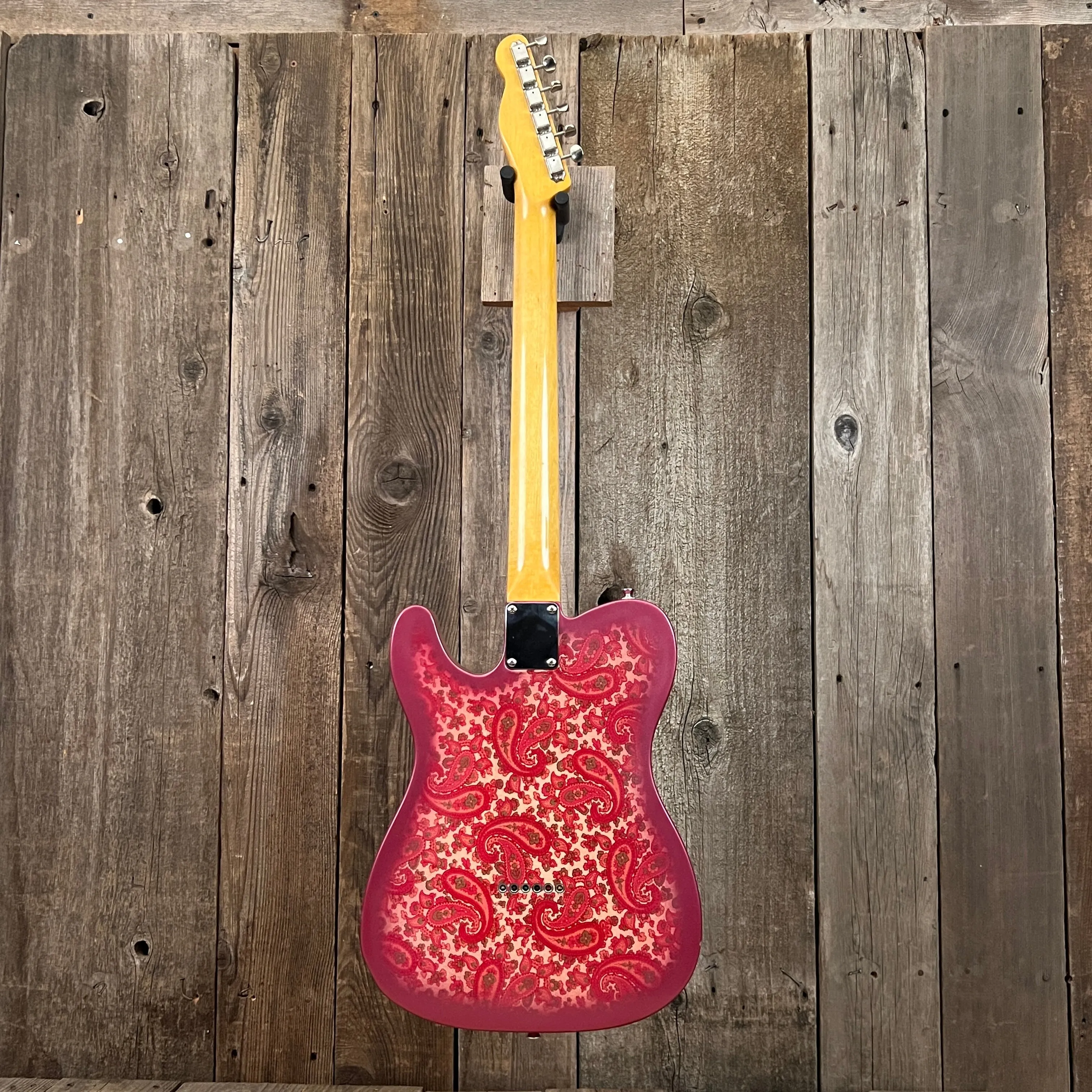 SOLD - Crook Custom Guitars Paisley Tele 2000s One Off Custom Telecaster