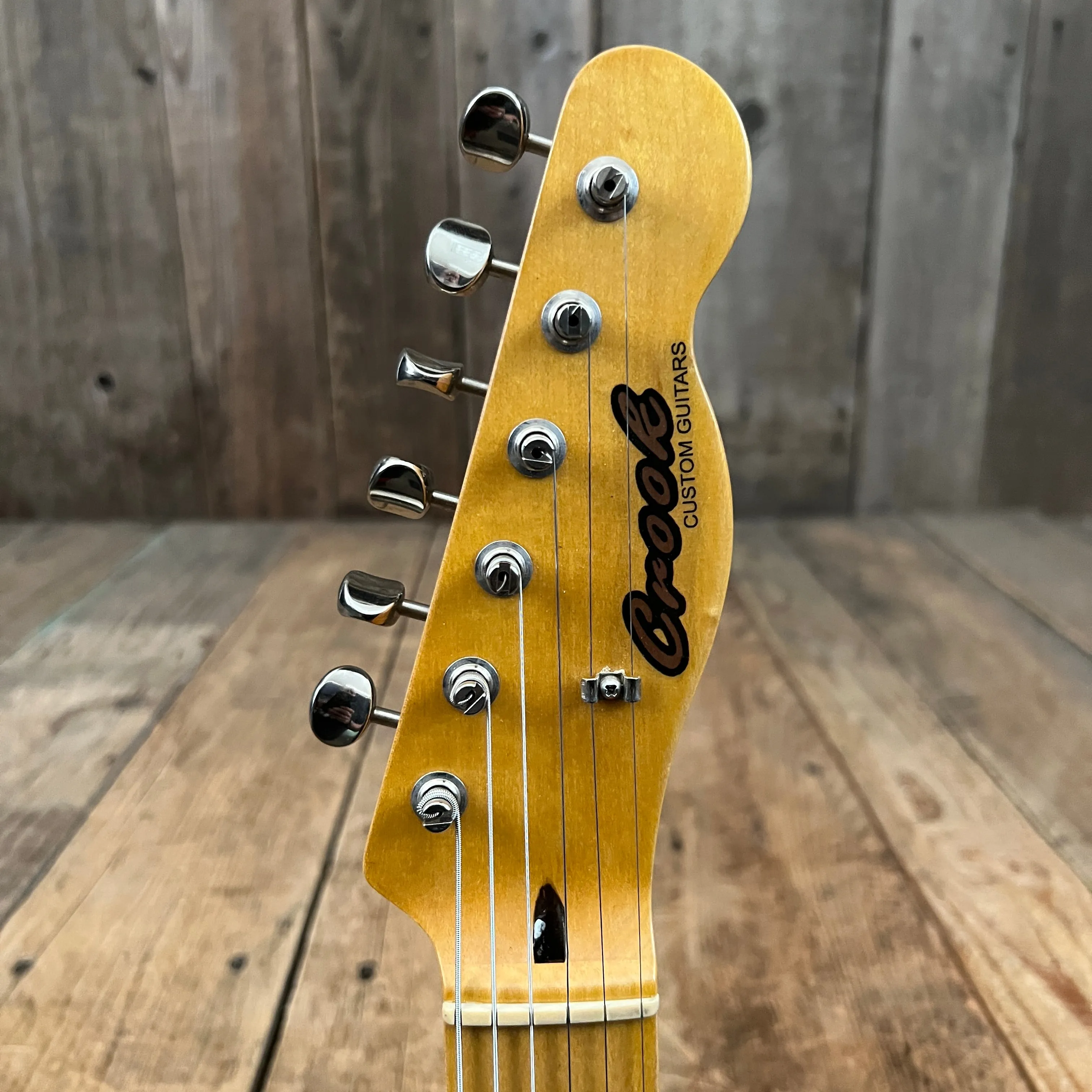 SOLD - Crook Custom Guitars Paisley Tele 2000s One Off Custom Telecaster