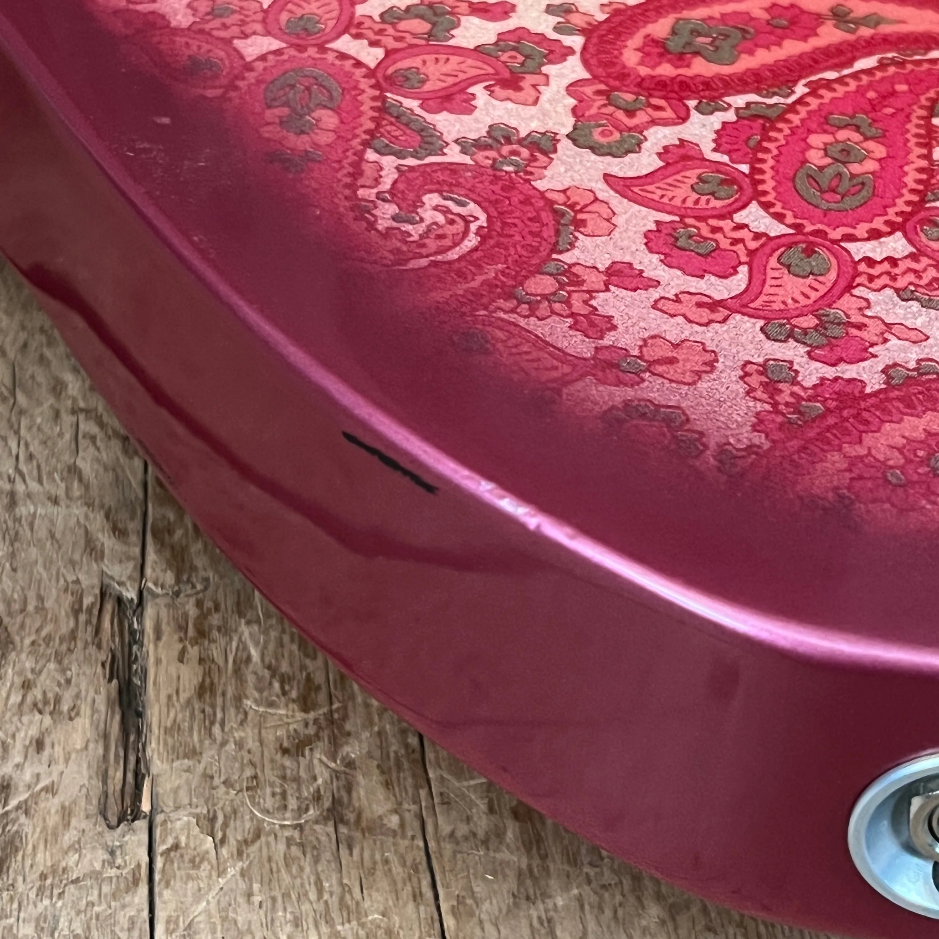 SOLD - Crook Custom Guitars Paisley Tele 2000s One Off Custom Telecaster