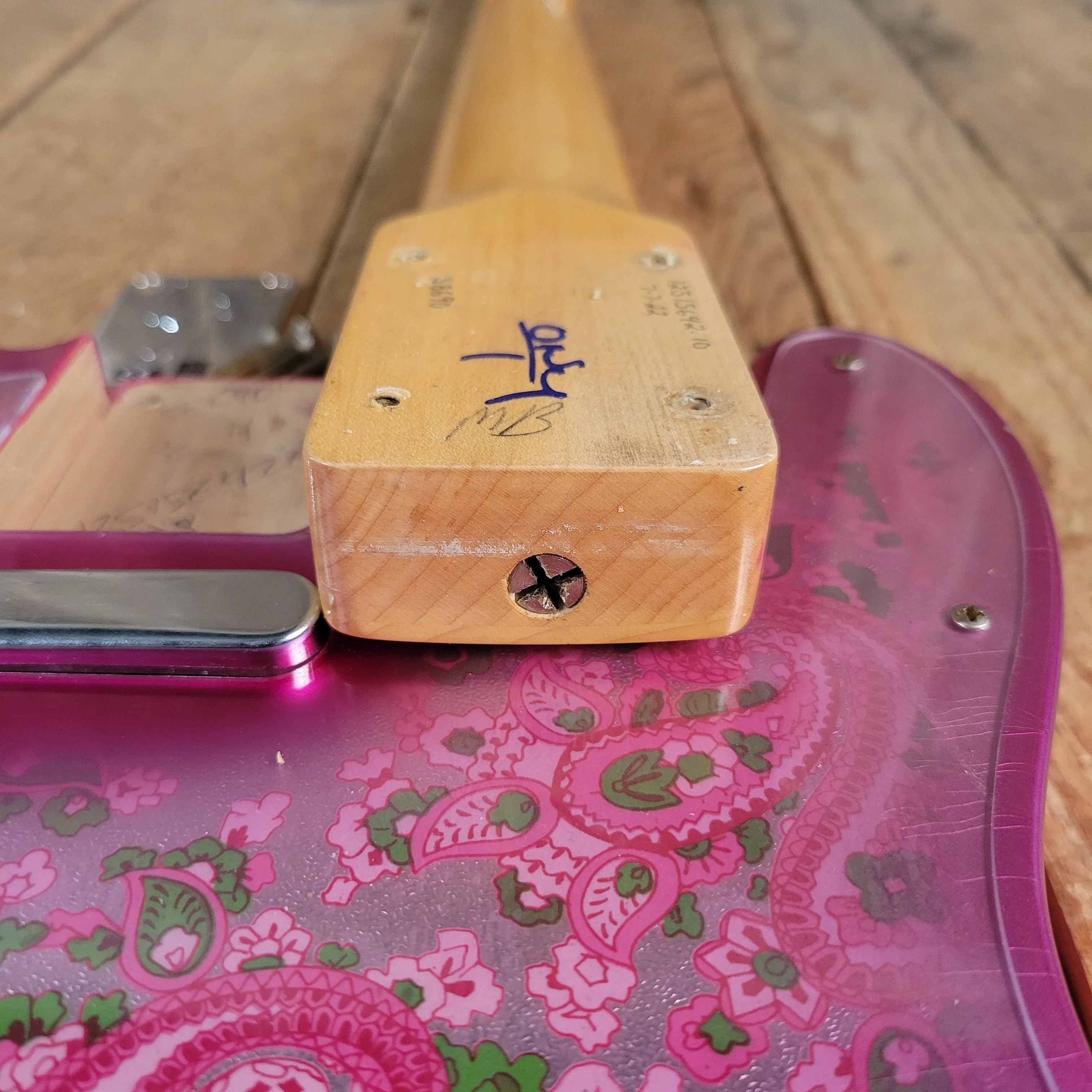 SOLD - Fender '68 Telecaster Pink Paisley Journeyman Relic Reissue 2022