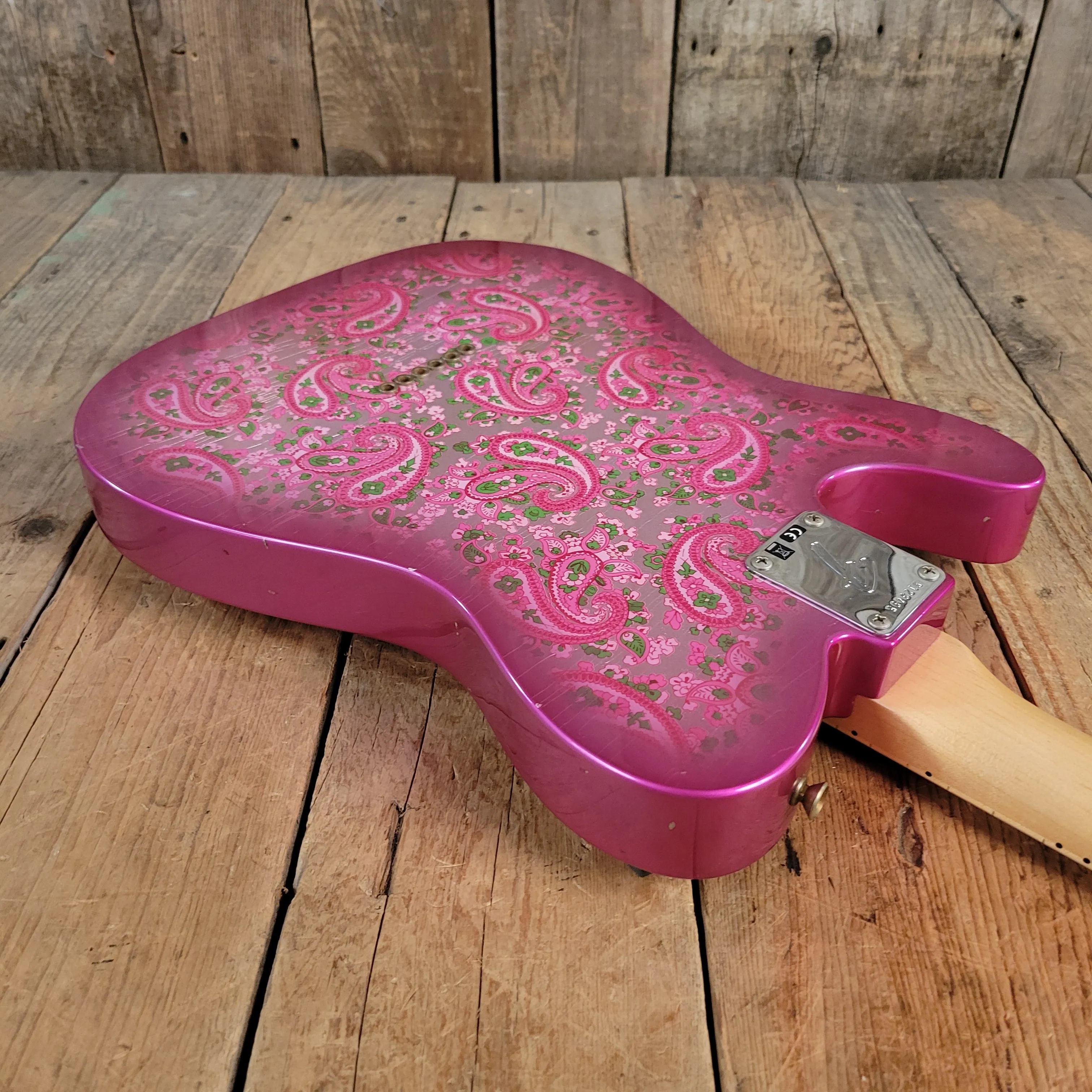 SOLD - Fender '68 Telecaster Pink Paisley Journeyman Relic Reissue 2022