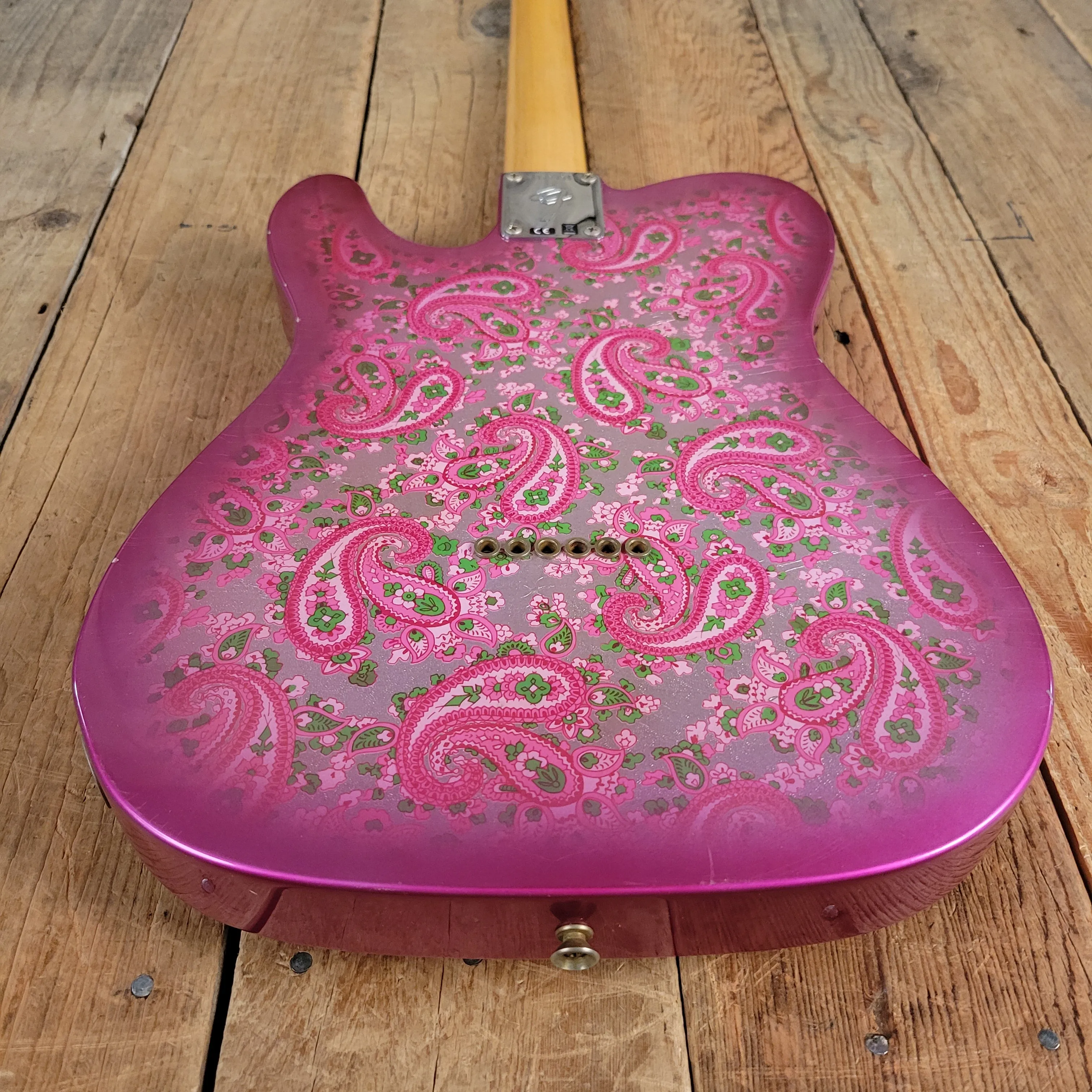SOLD - Fender '68 Telecaster Pink Paisley Journeyman Relic Reissue 2022
