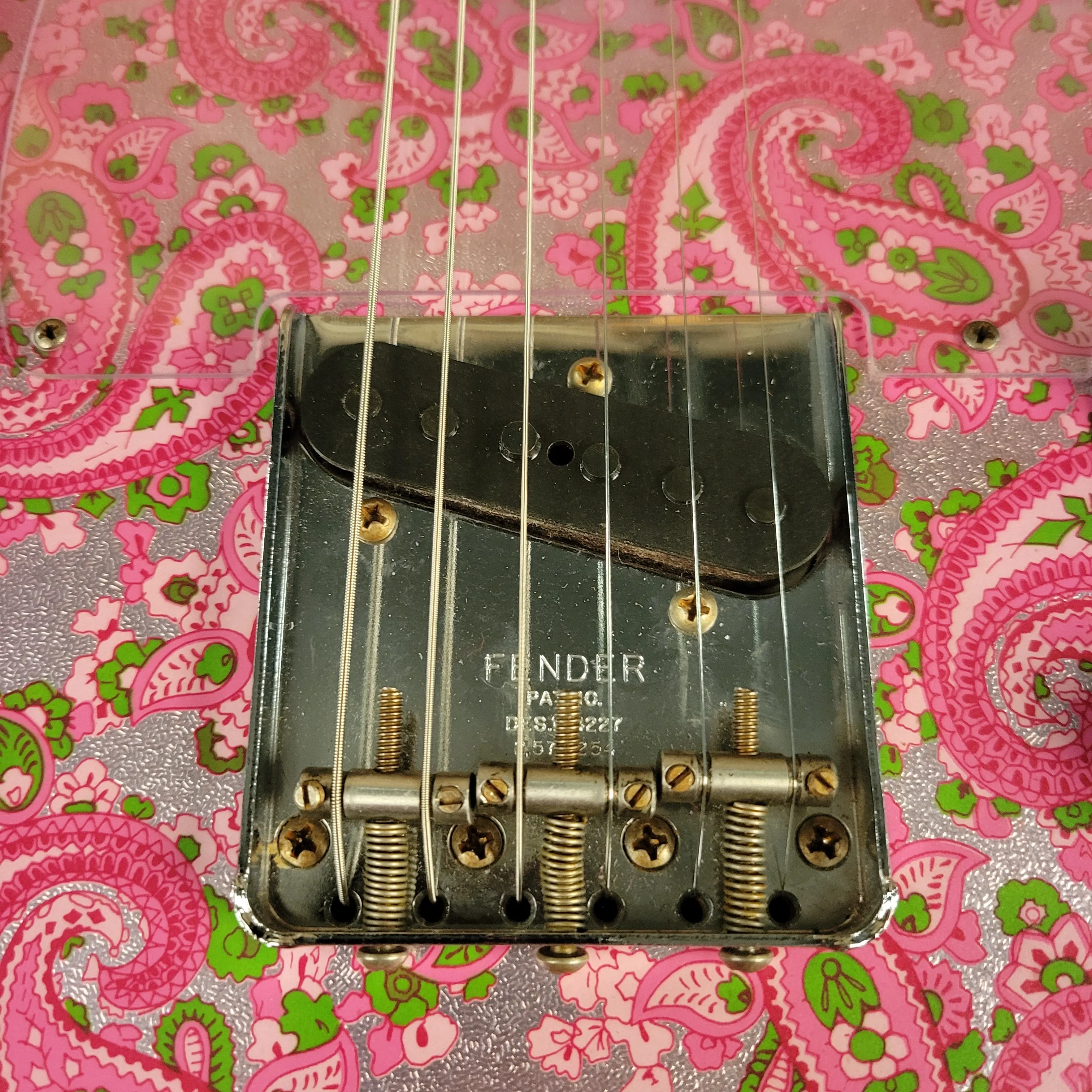 SOLD - Fender '68 Telecaster Pink Paisley Journeyman Relic Reissue 2022