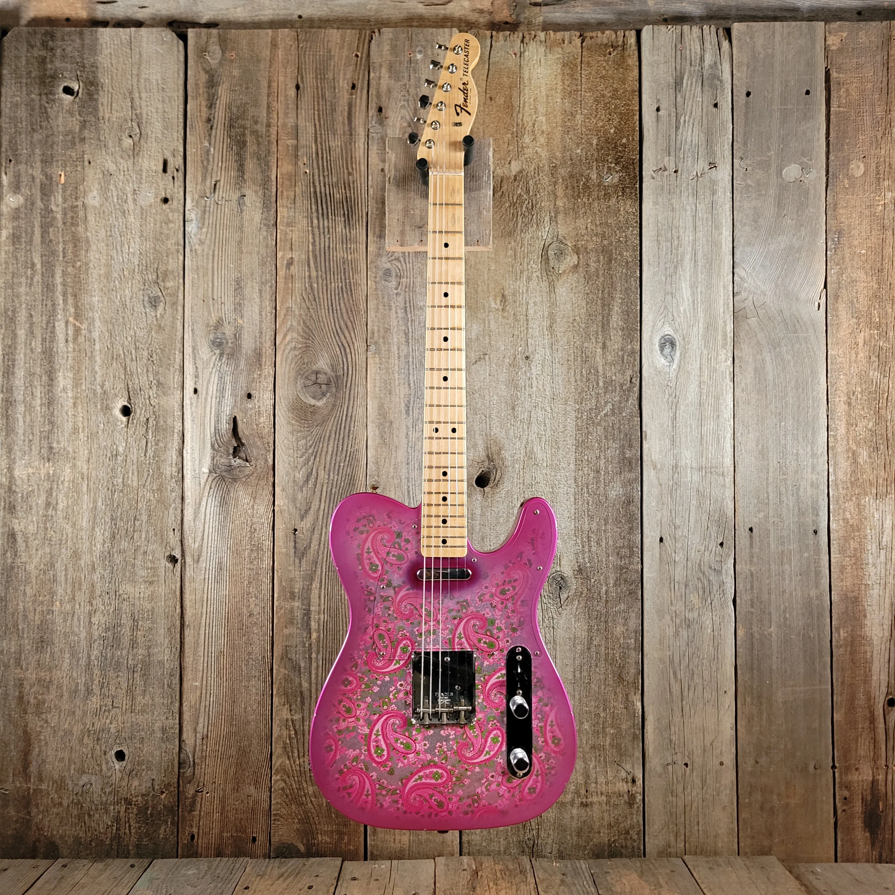 SOLD - Fender '68 Telecaster Pink Paisley Journeyman Relic Reissue 2022