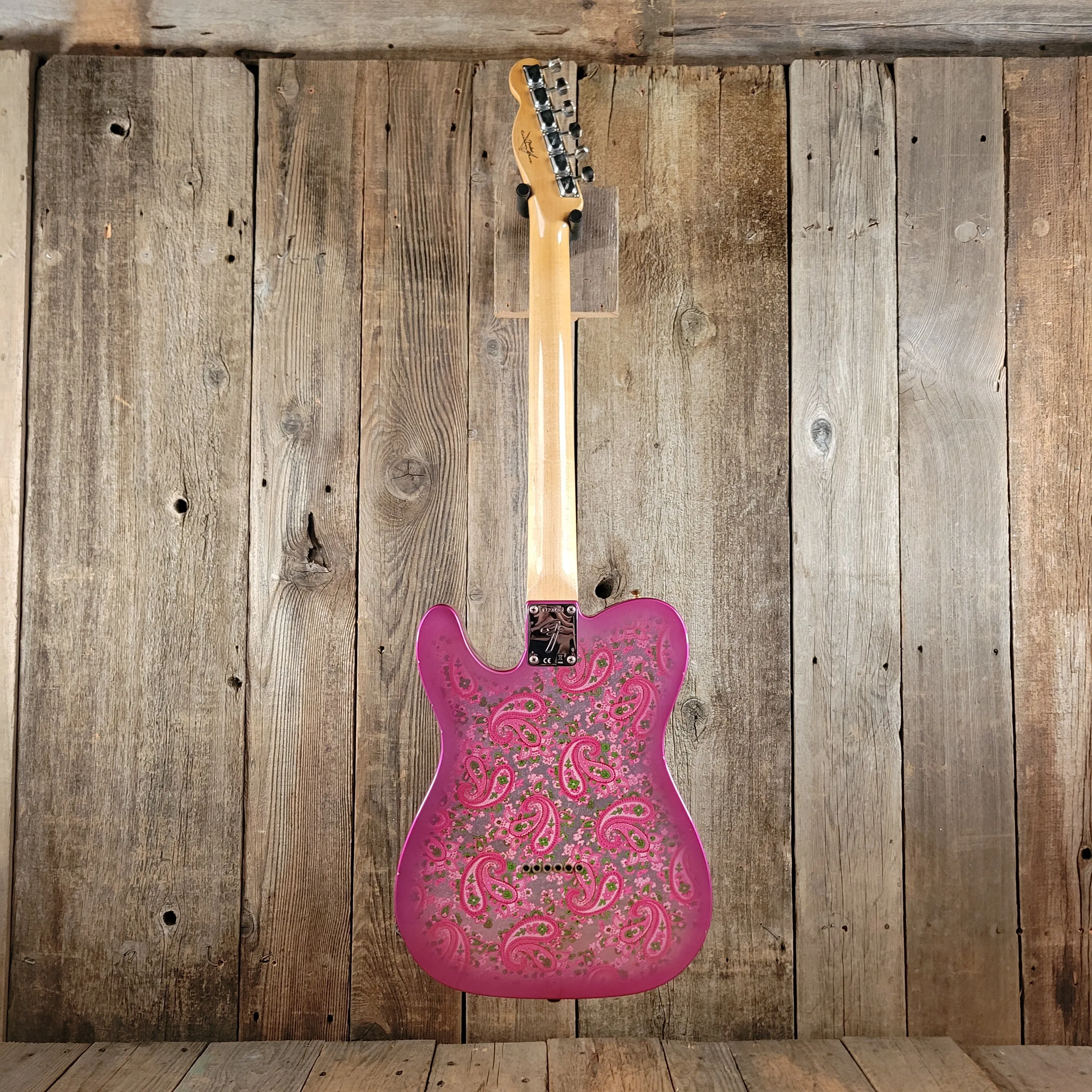 SOLD - Fender '68 Telecaster Pink Paisley Journeyman Relic Reissue 2022