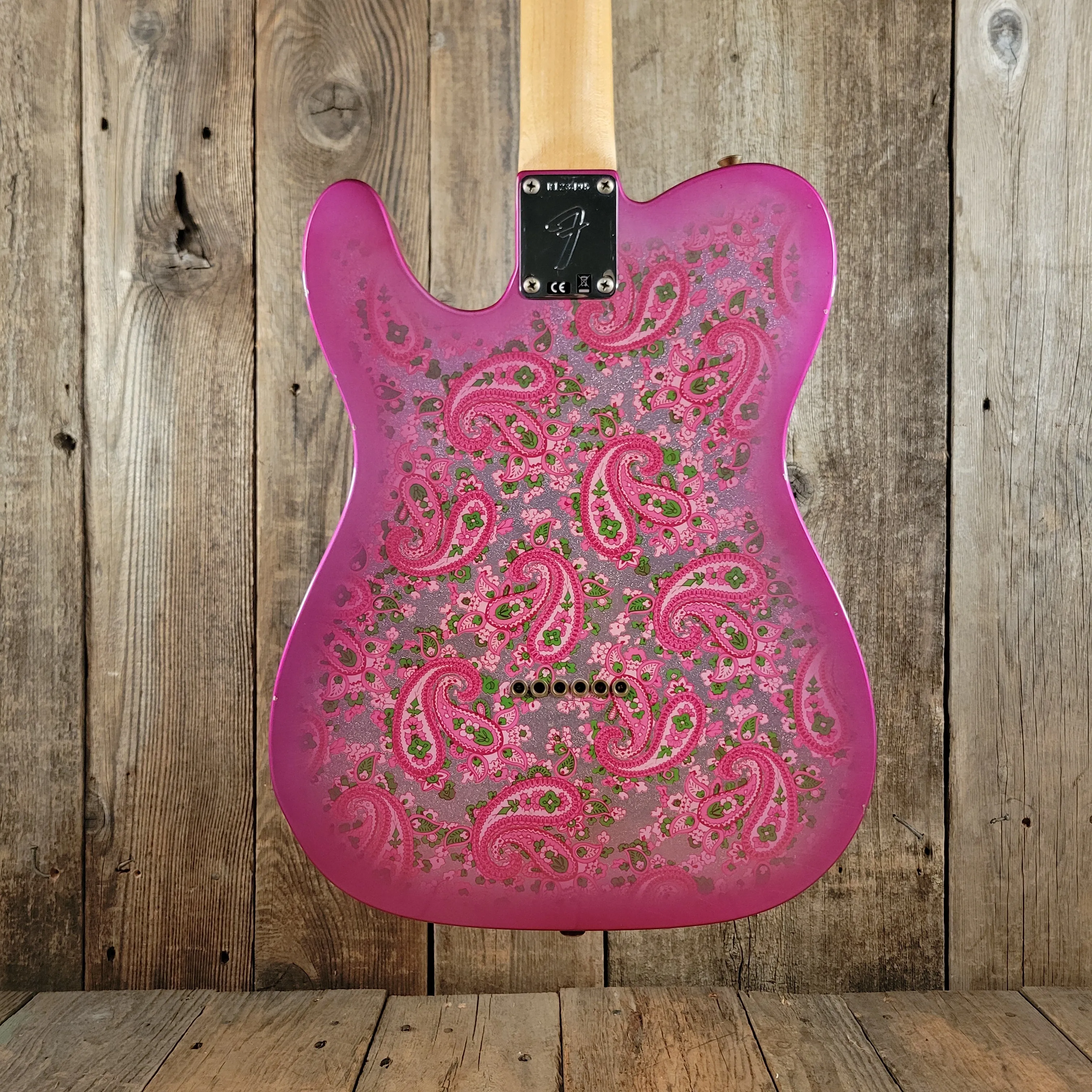 SOLD - Fender '68 Telecaster Pink Paisley Journeyman Relic Reissue 2022