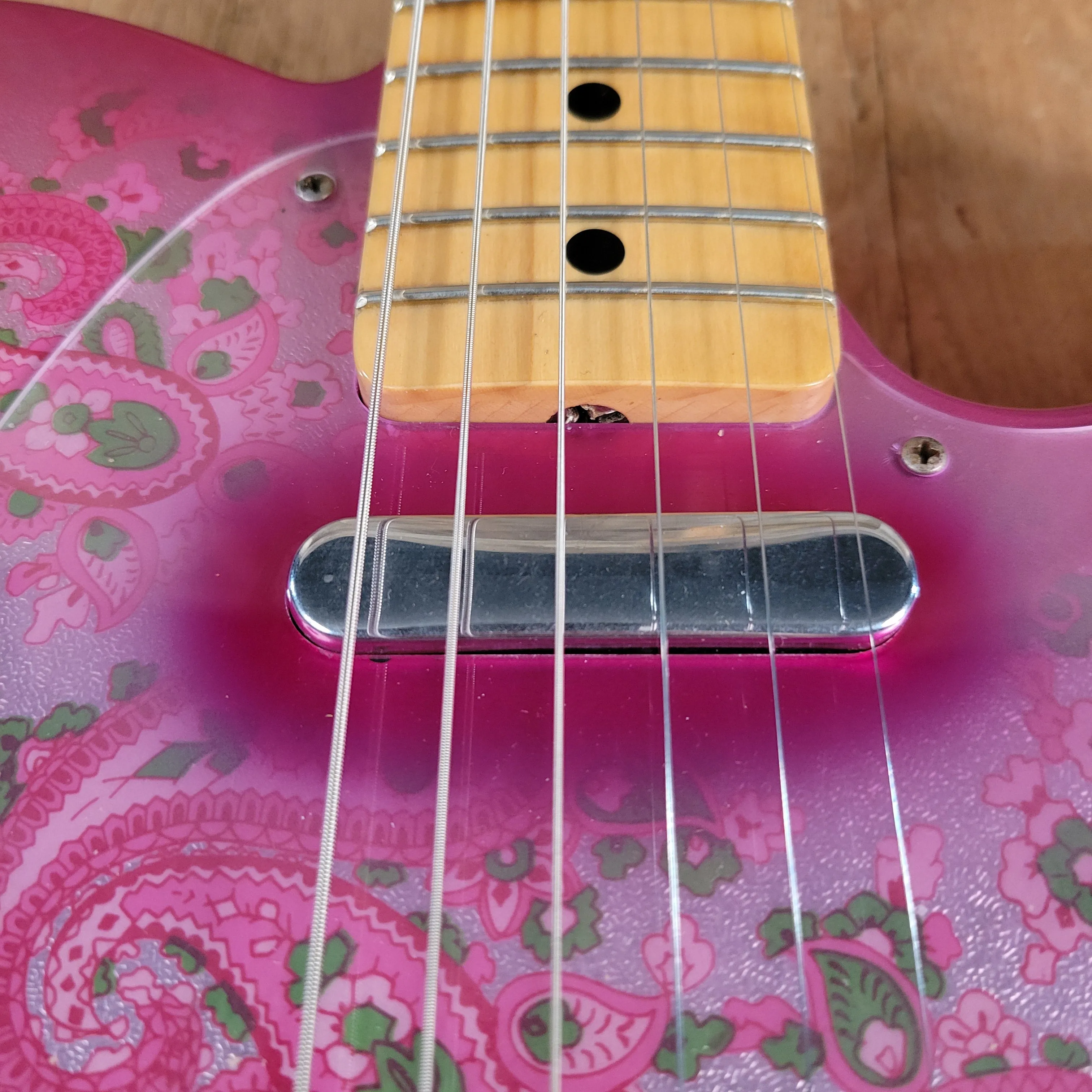 SOLD - Fender '68 Telecaster Pink Paisley Journeyman Relic Reissue 2022