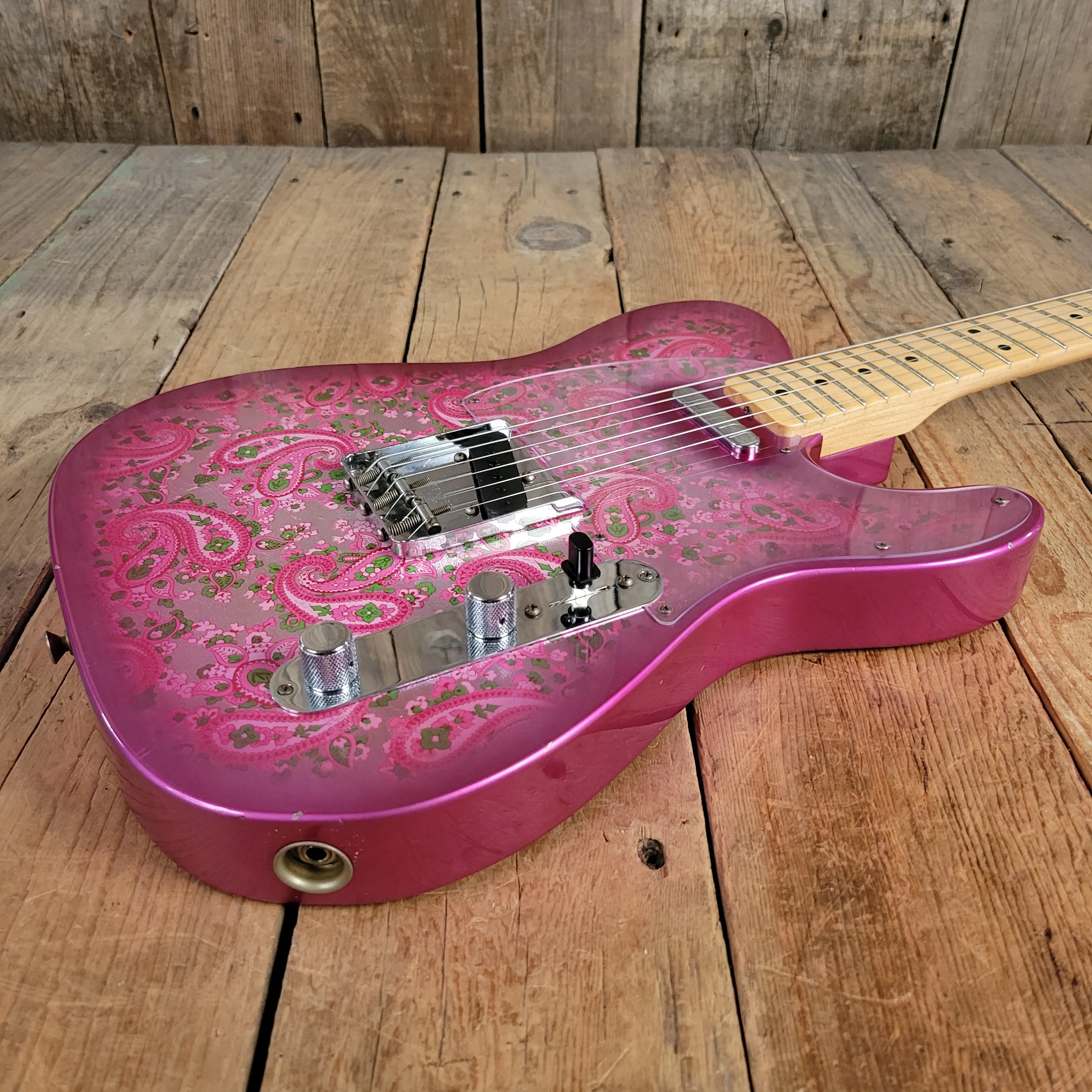 SOLD - Fender '68 Telecaster Pink Paisley Journeyman Relic Reissue 2022