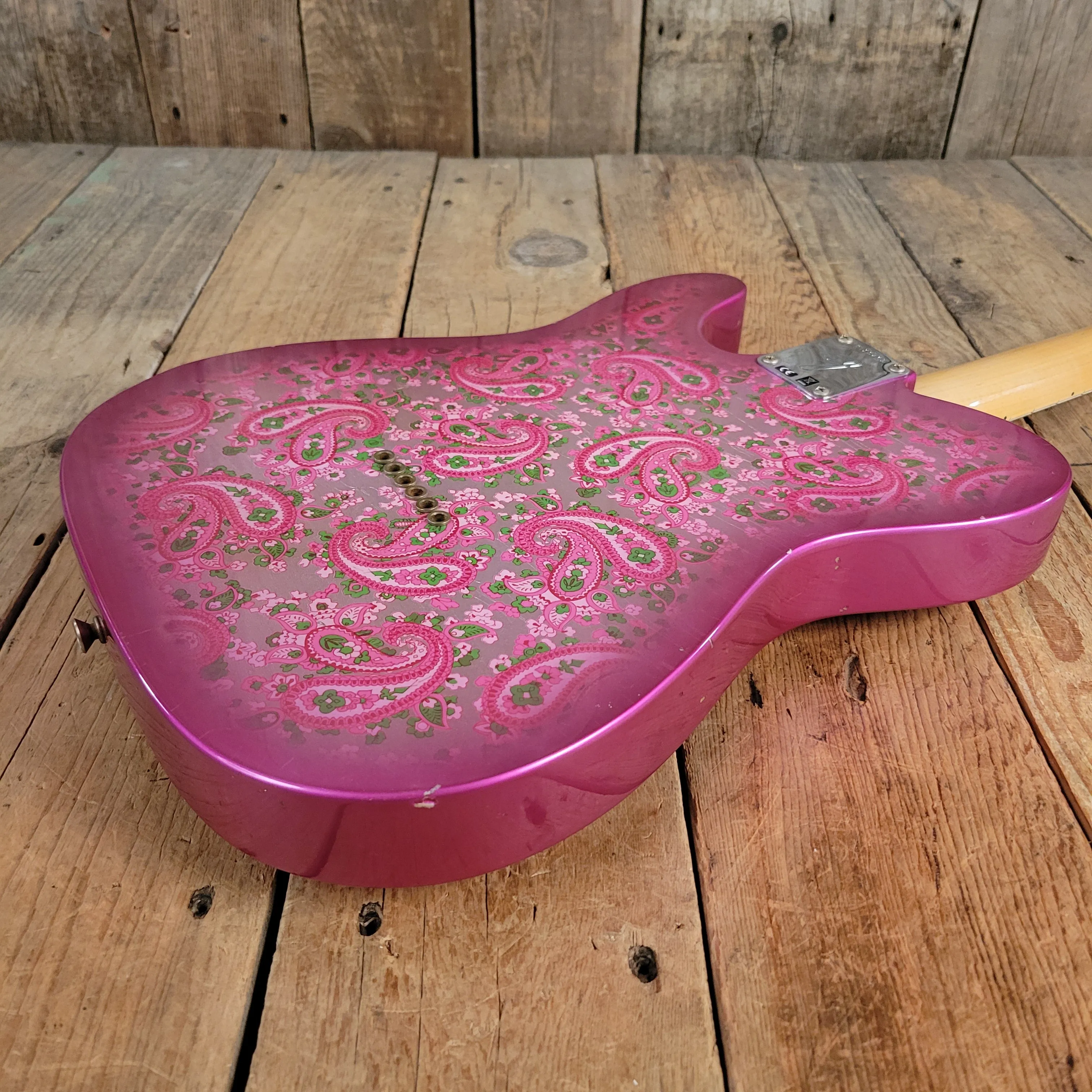 SOLD - Fender '68 Telecaster Pink Paisley Journeyman Relic Reissue 2022