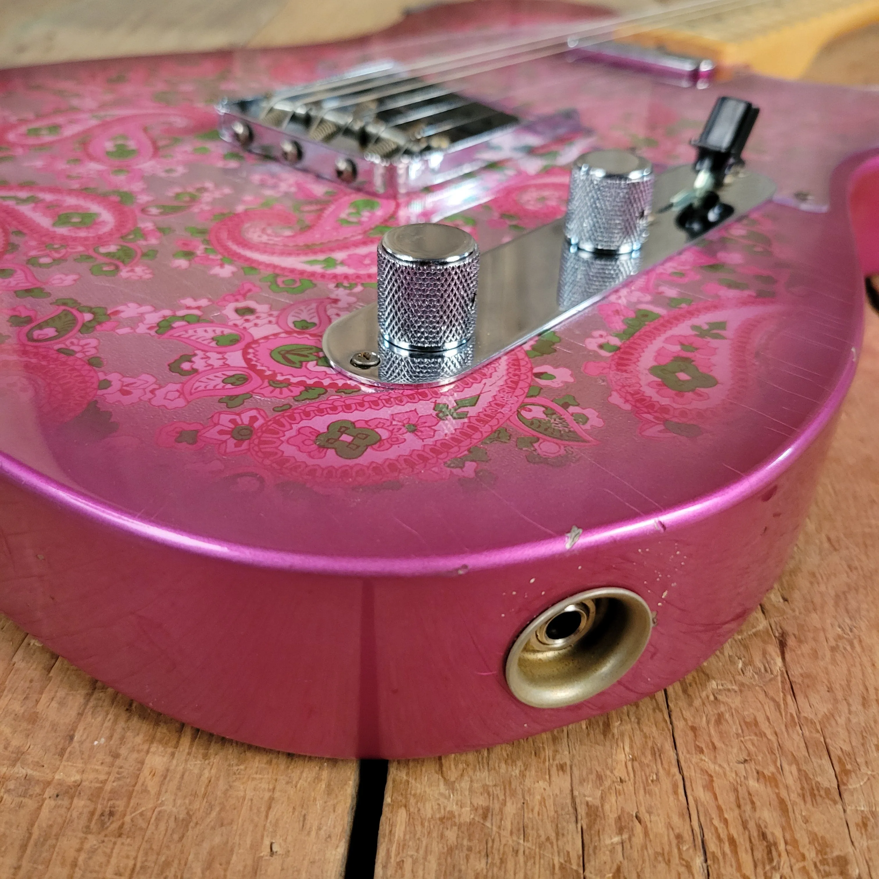SOLD - Fender '68 Telecaster Pink Paisley Journeyman Relic Reissue 2022