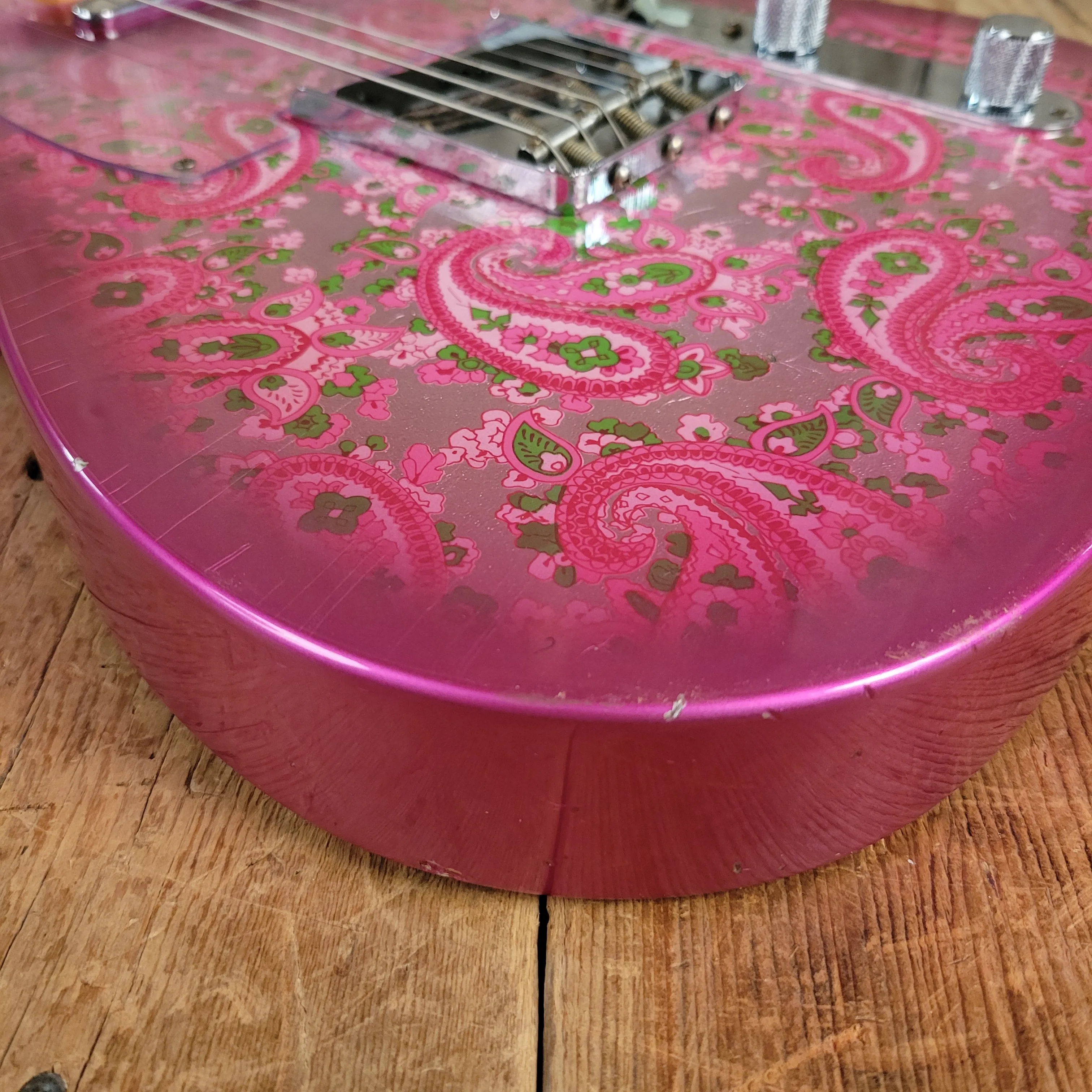 SOLD - Fender '68 Telecaster Pink Paisley Journeyman Relic Reissue 2022