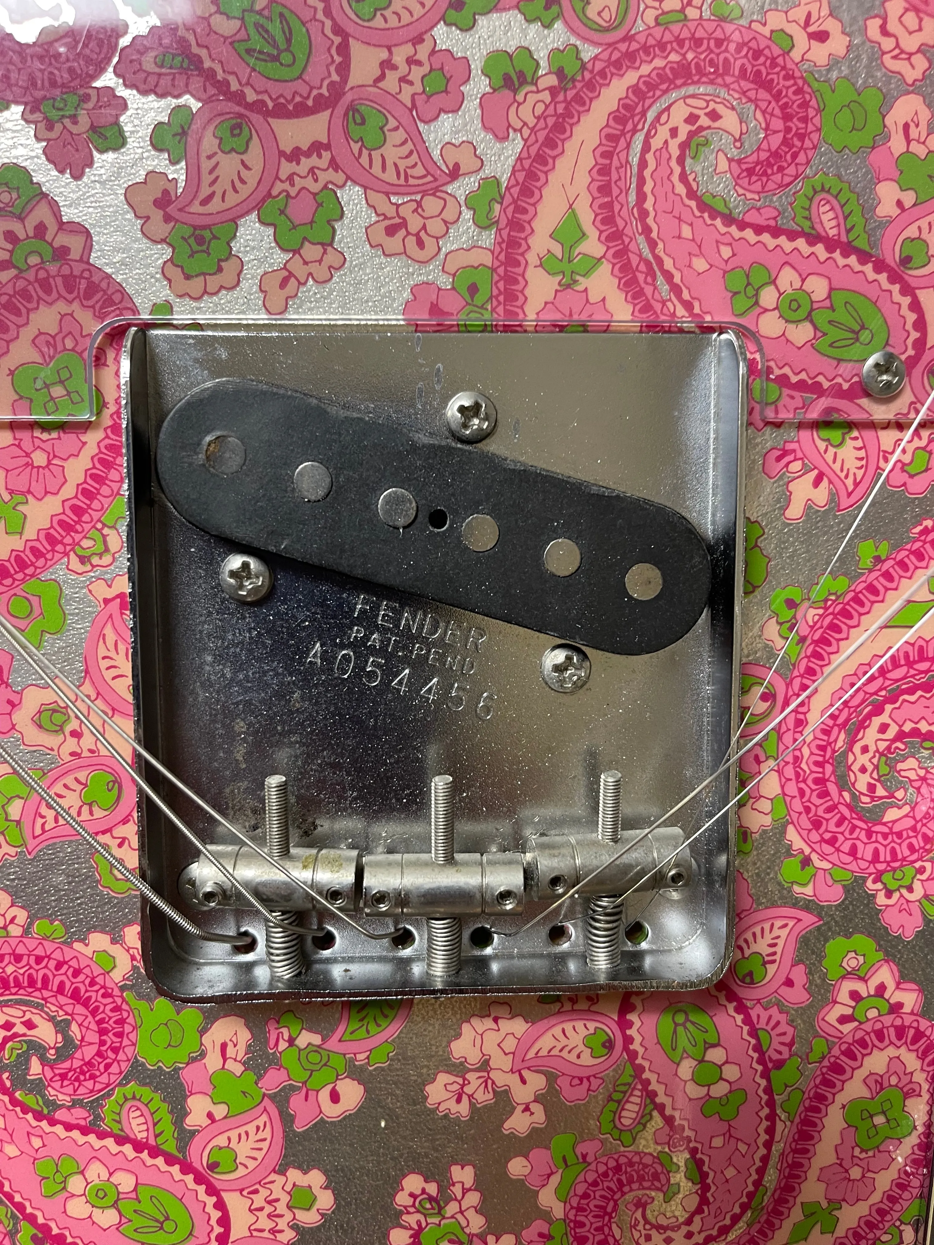SOLD - Fender Telecaster TL-69 1969 reissue Pink Paisley 1997